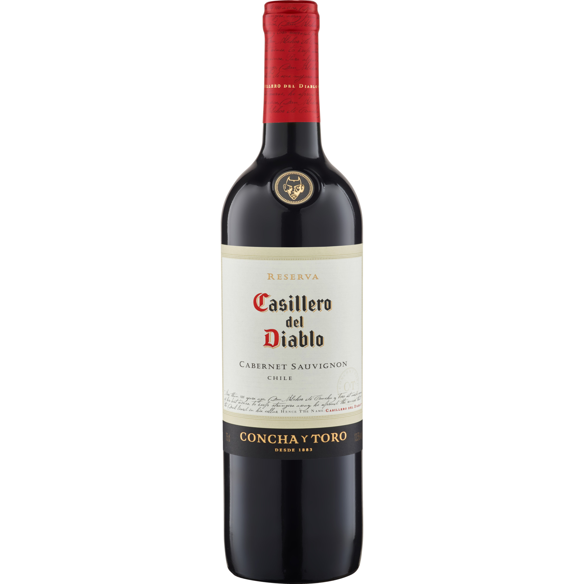 Casillero Del Diablo Cabernet Sauvignon, Vino de Chile, Valle Central, 2023, Rotwein