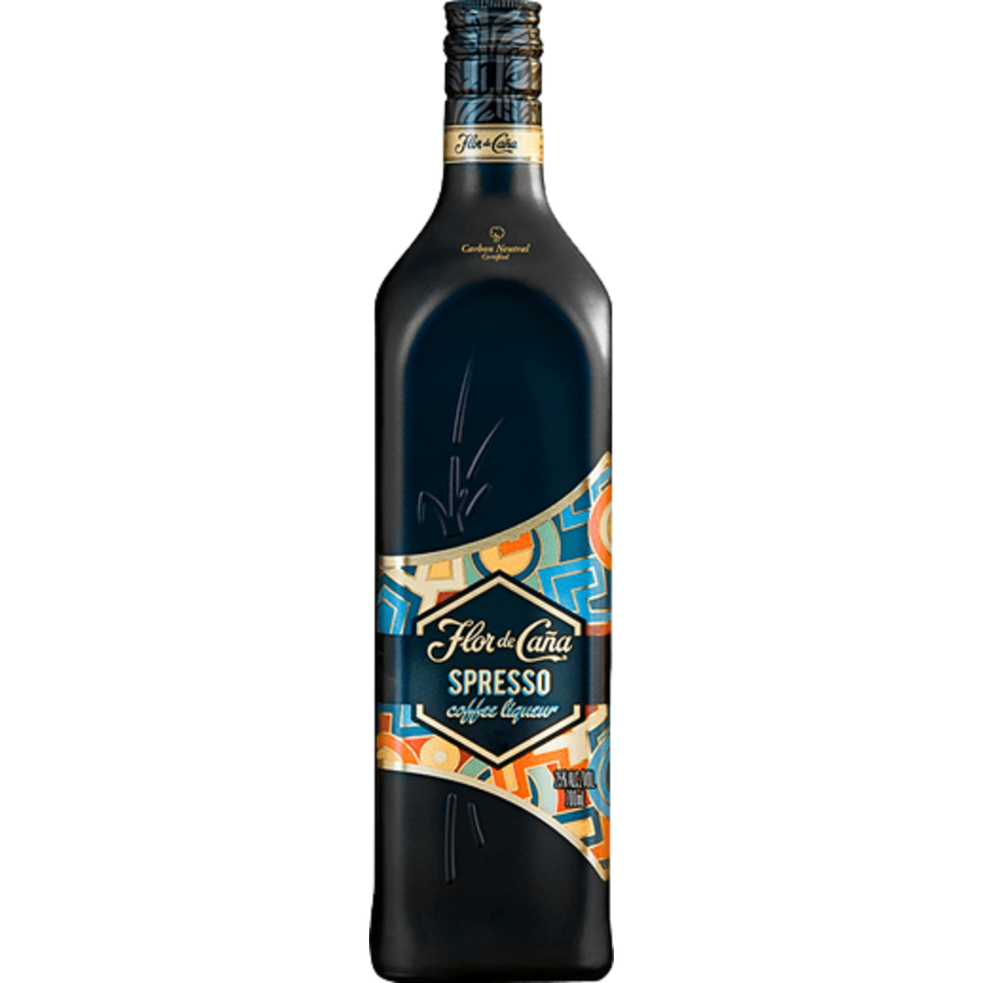 Flor de Caña Espresso Coffee Liqueur, 25% Vol, 0,7L, Spirituosen - Spirituosen