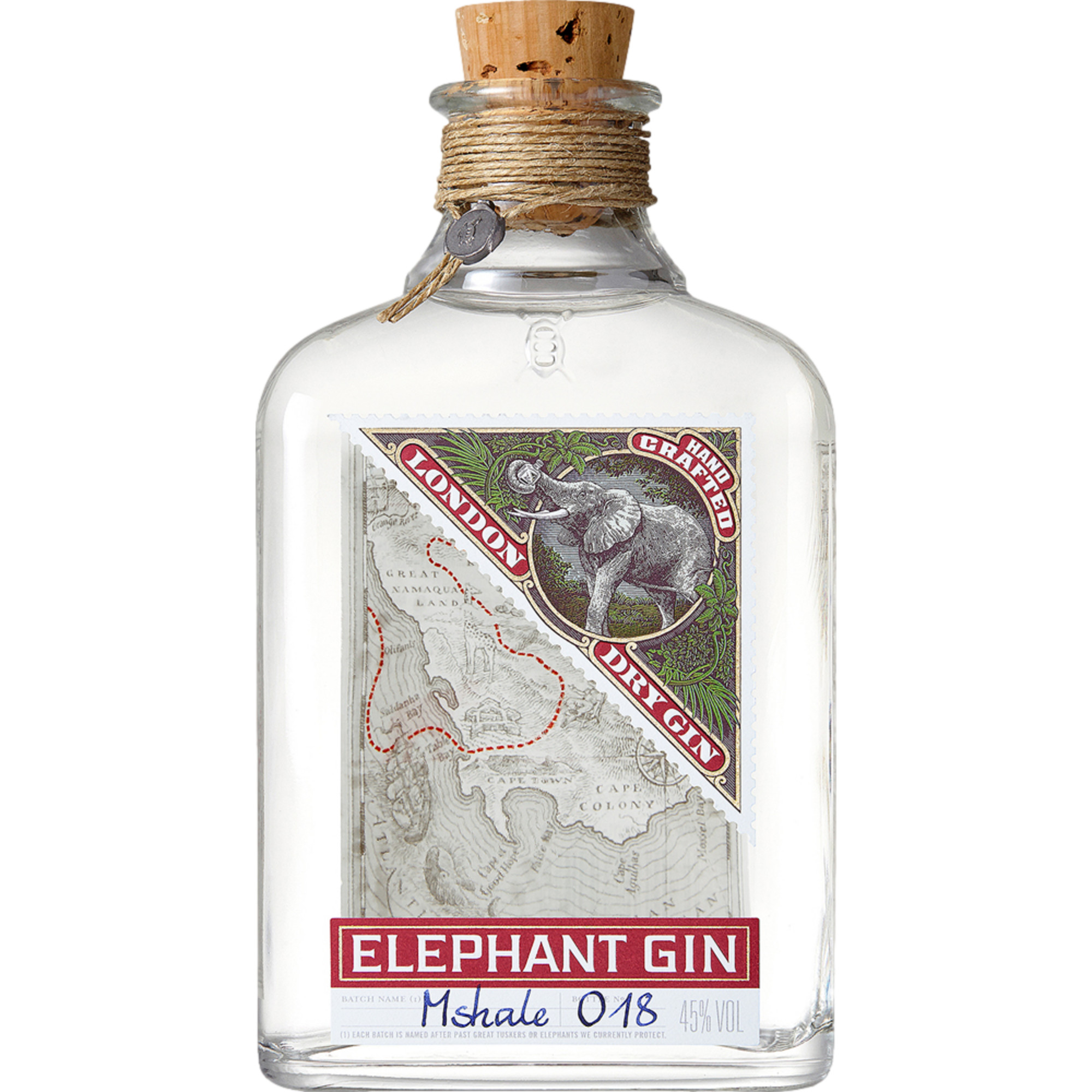 Elephant Gin London Dry, Deutschland, 0,5 L, 45% Vol., Spirituosen - Spirituosen