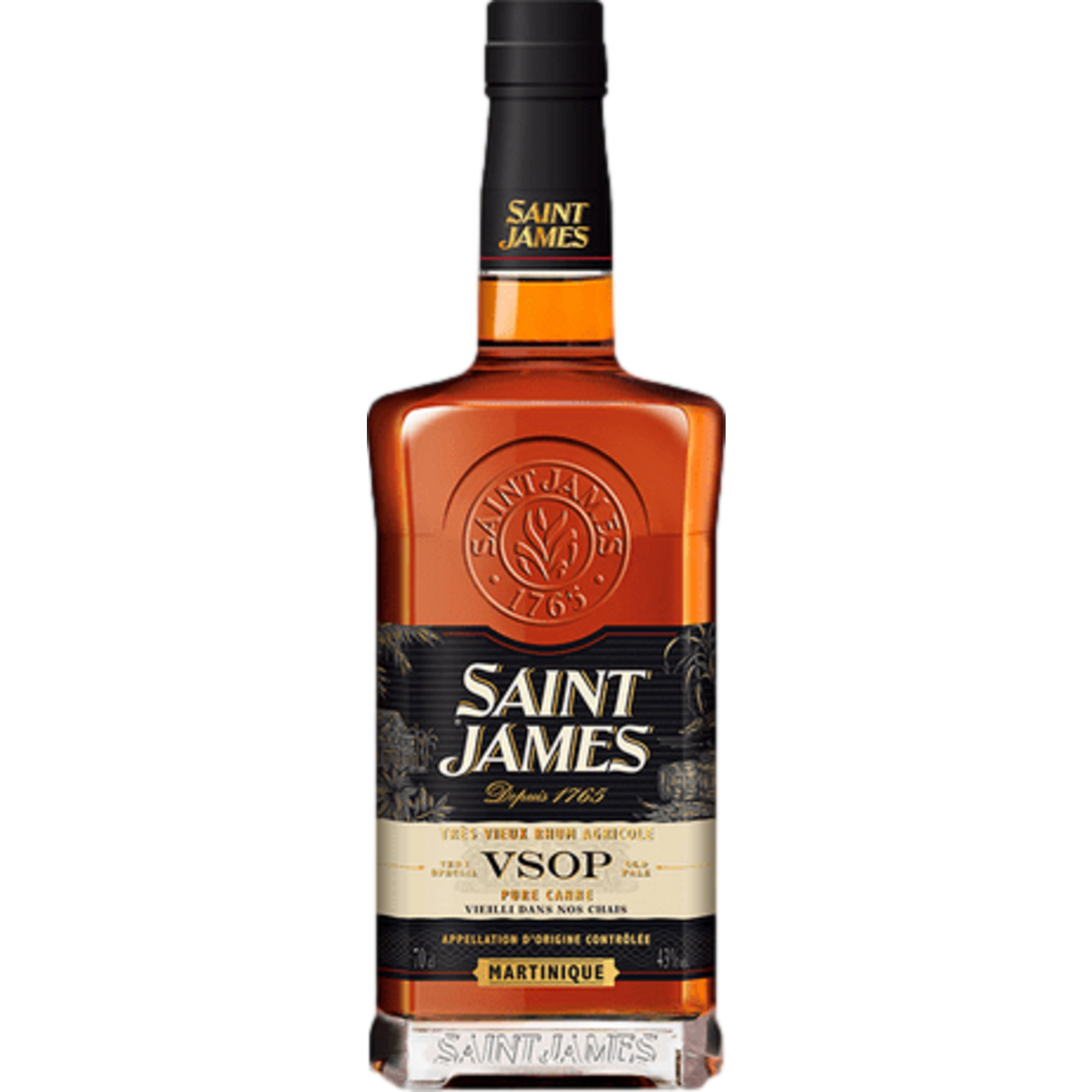Saint James VSOP Rum, 43% Vol, 0,7L, Spirituosen - Spirituosen