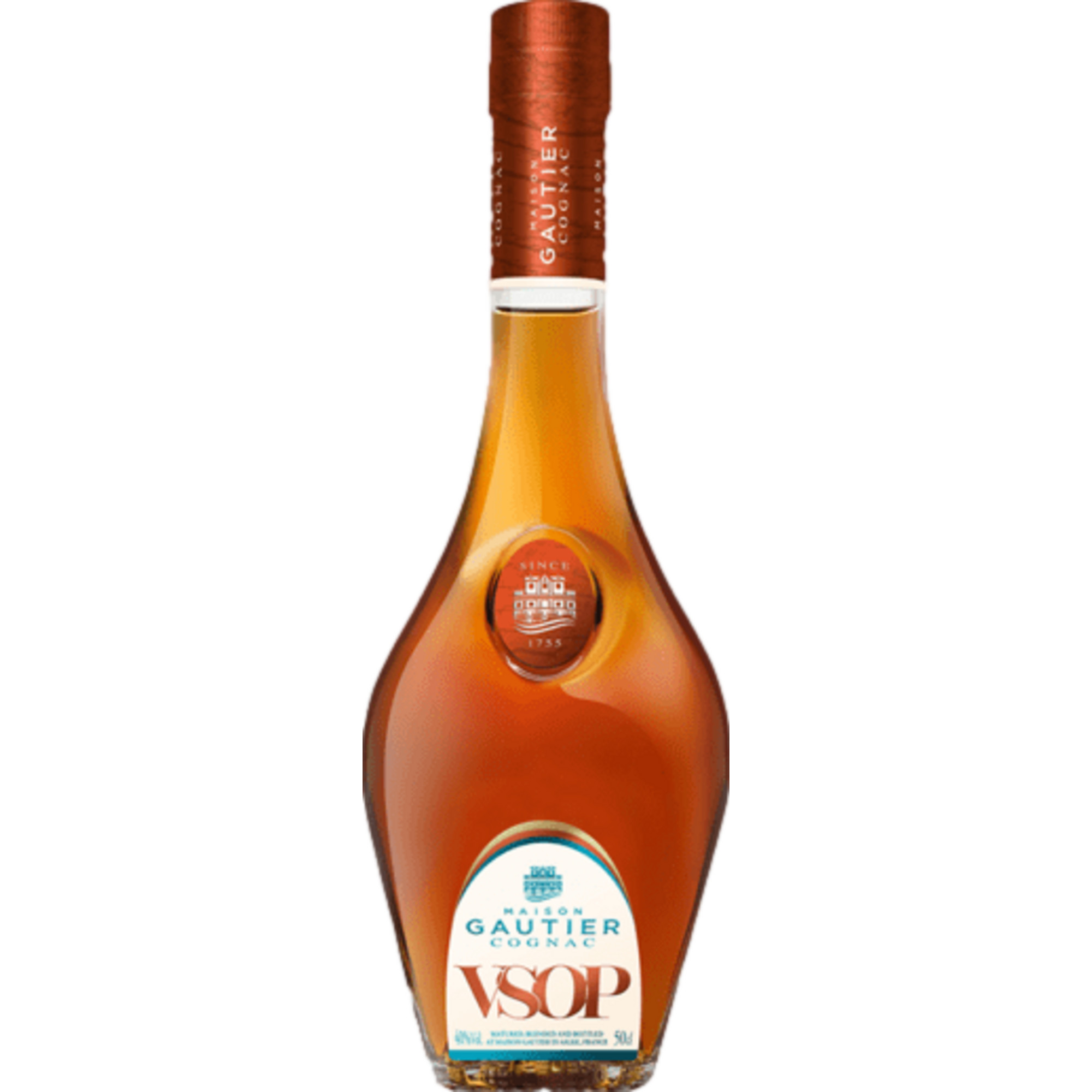 Maison Gautier Cognac VSOP, 40% Vol, 0,5L, Spirituosen - Spirituosen