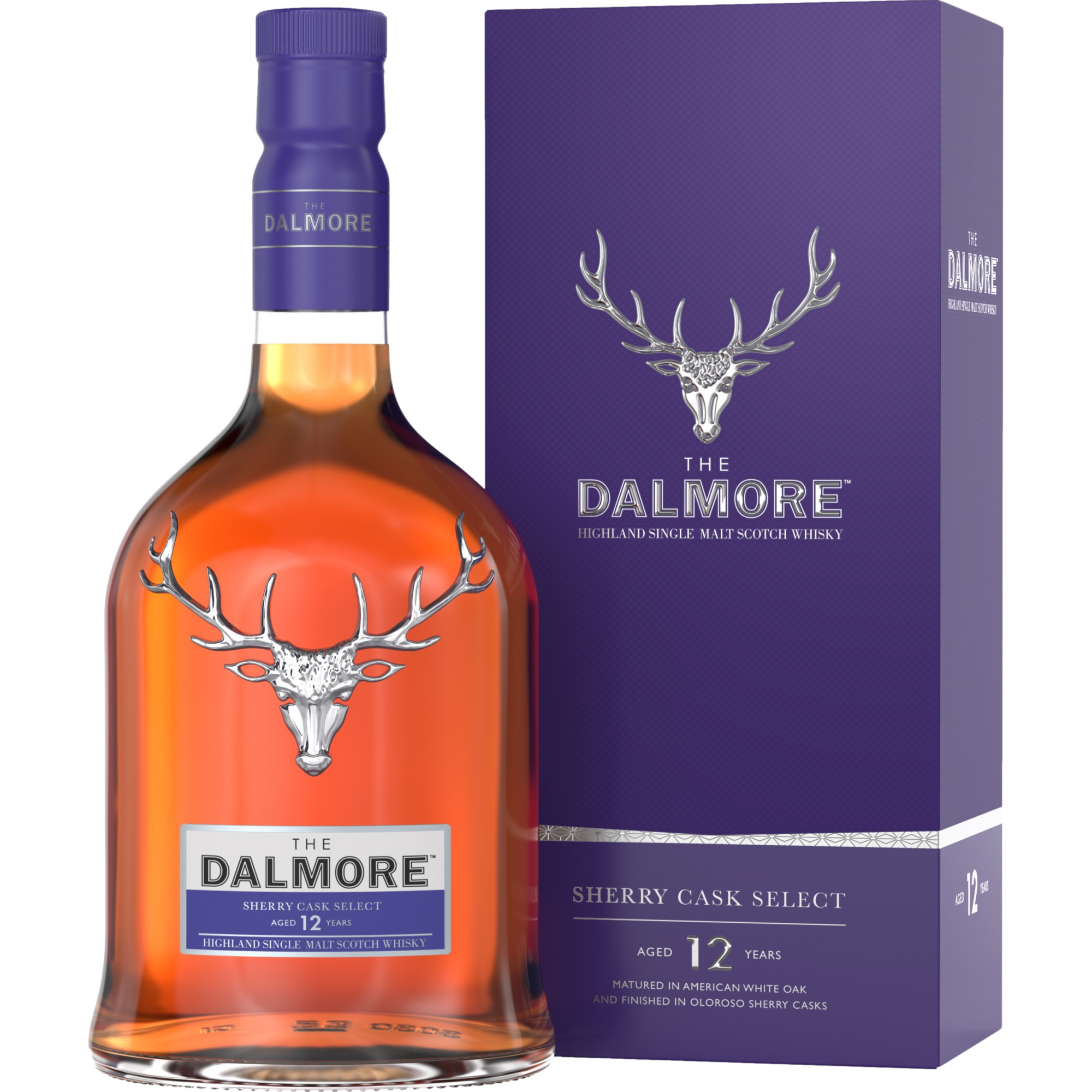 Image of The Dalmore Highland Single Malt 12 Years, Sherry Cask, 43% Vol, 0,7L, Spirituosen