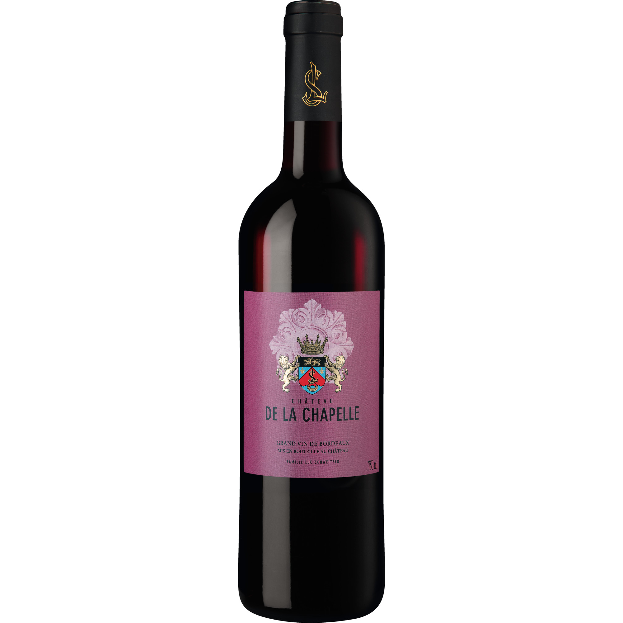 Château de la Chapelle, Blaye Côtes de Bordeaux AOP, Bordeaux, 2020, Rotwein