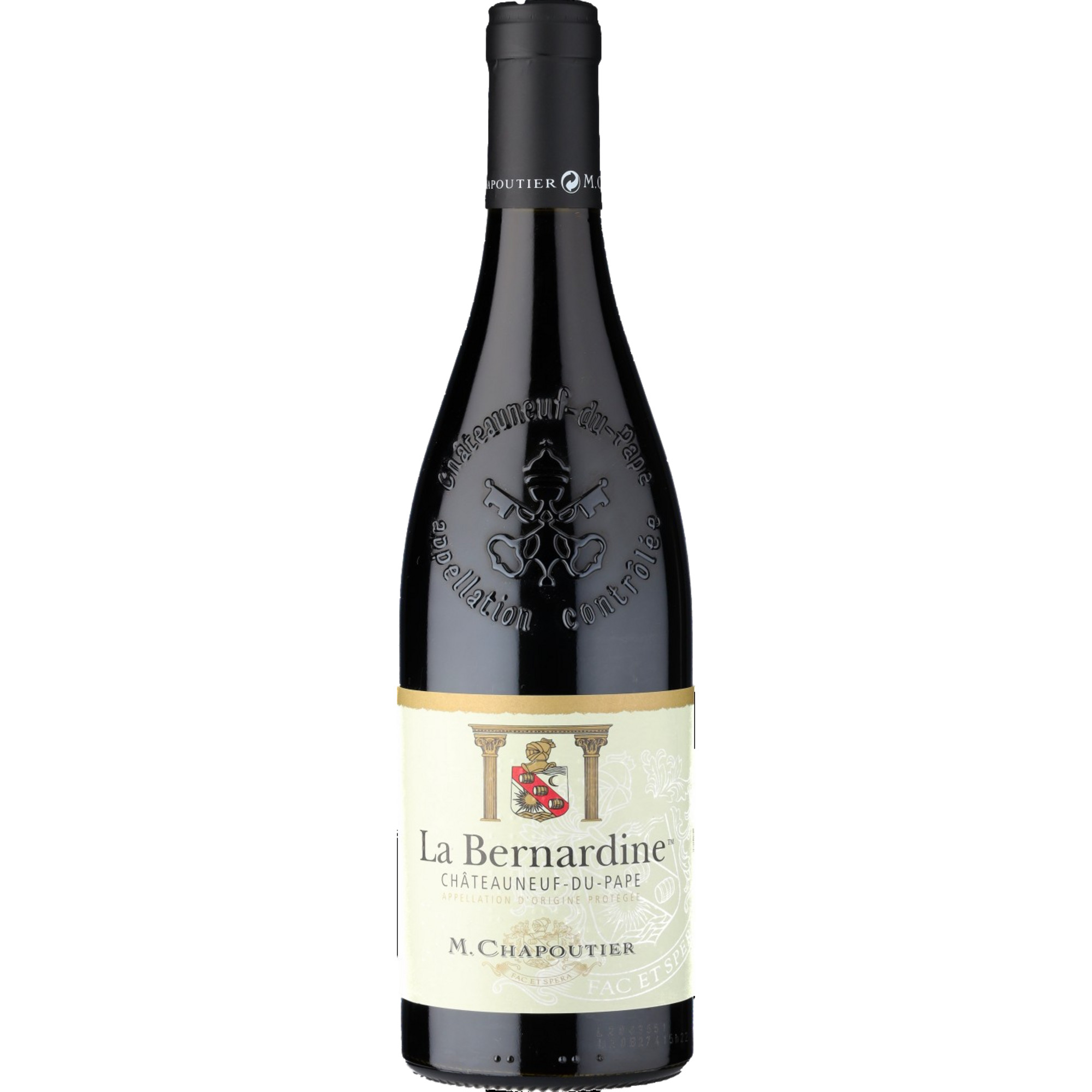 M. Chapoutier La Bernardine, Châteauneuf-du-Pape AOP, Rhône, 2022, Rotwein