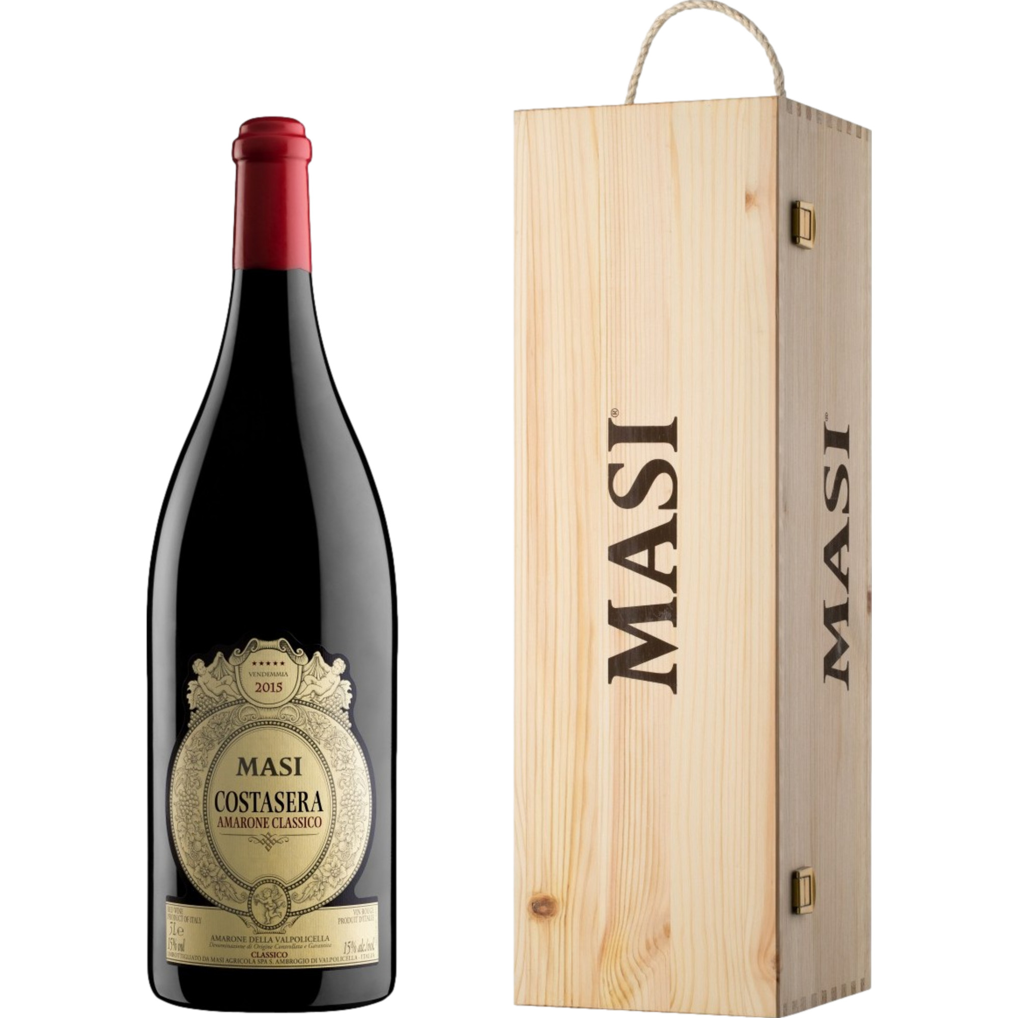 Image of Masi Costasera Amarone - 3l Doppelmagnum in der Holzkiste