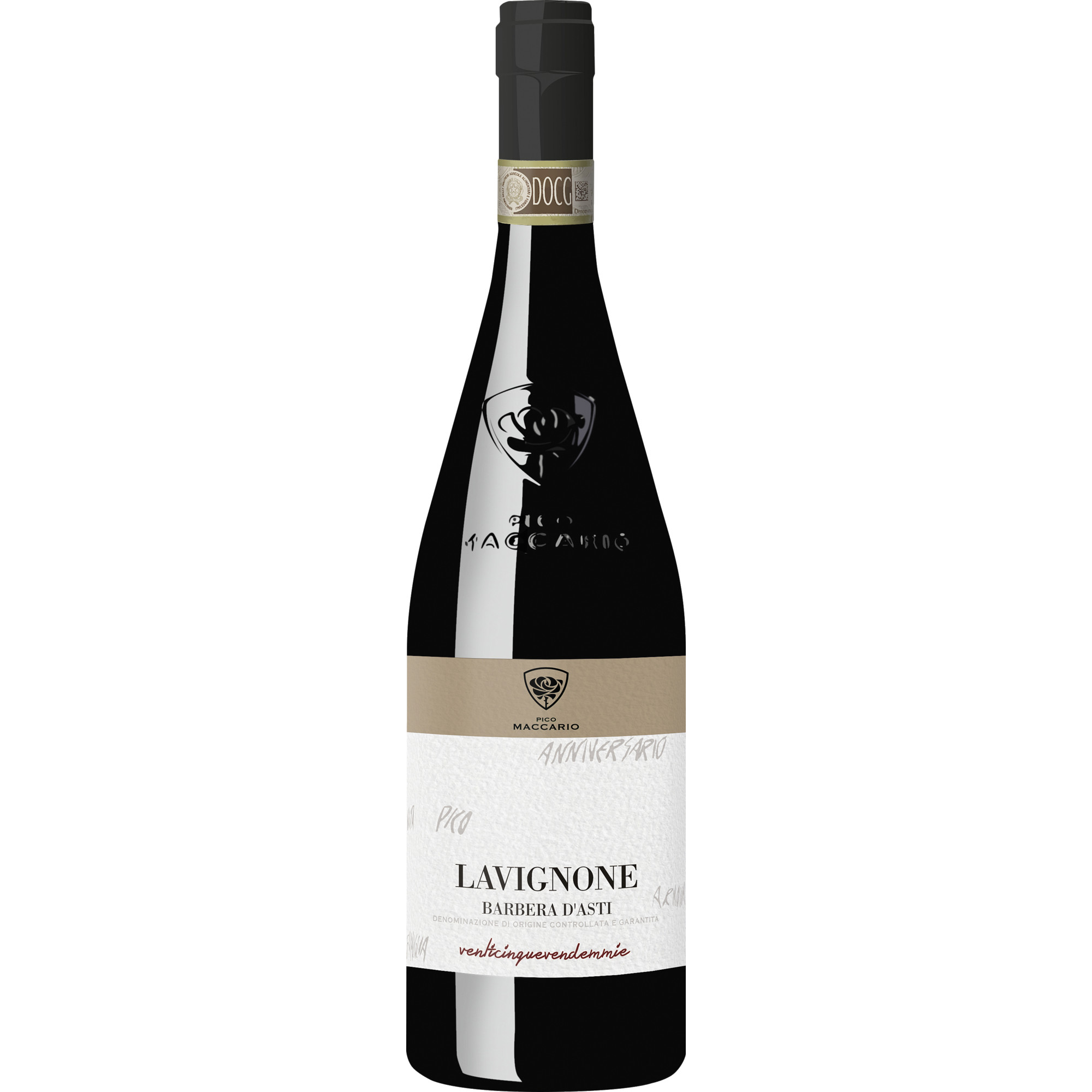Pico Maccario Lavignone, Barbera d'Asti DOCG, Piemont, 2024, Rotwein