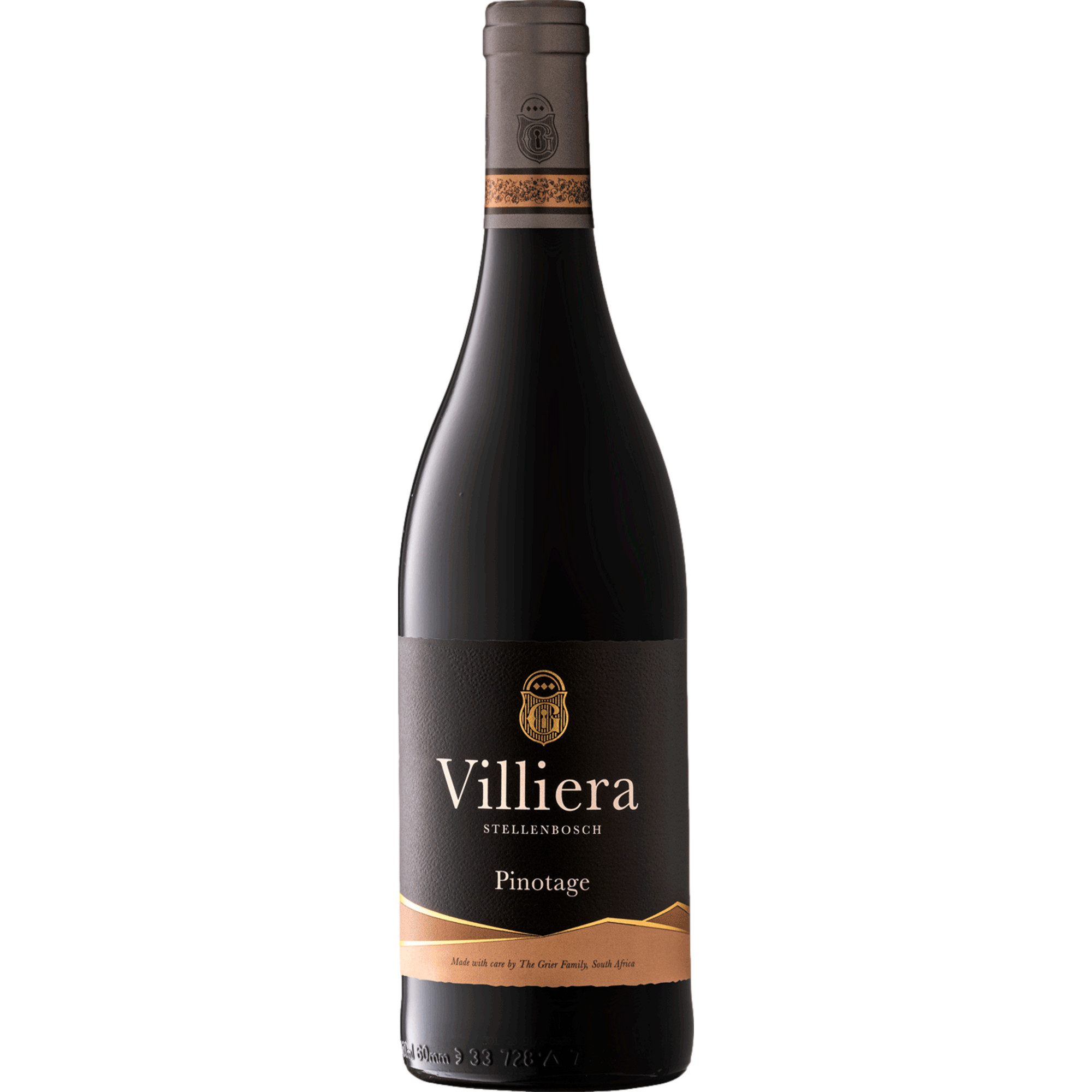 Villiera Pinotage, WO Stellenbosch, Western Cape, 2019, Rotwein