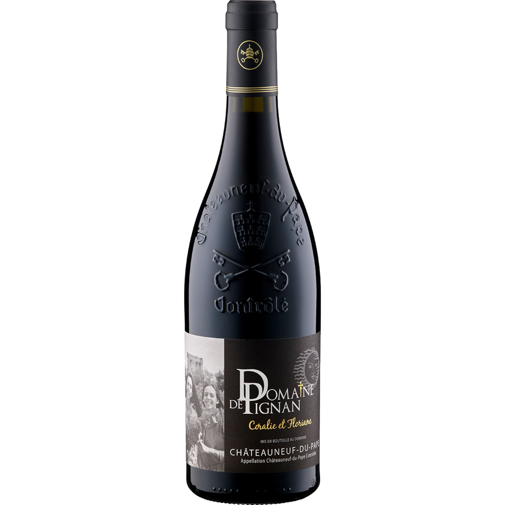 Image of Châteauneuf du Pape Coralie et Floriane, Châteauneuf-du-Pape AOP, Rhône, 2022, Rotwein