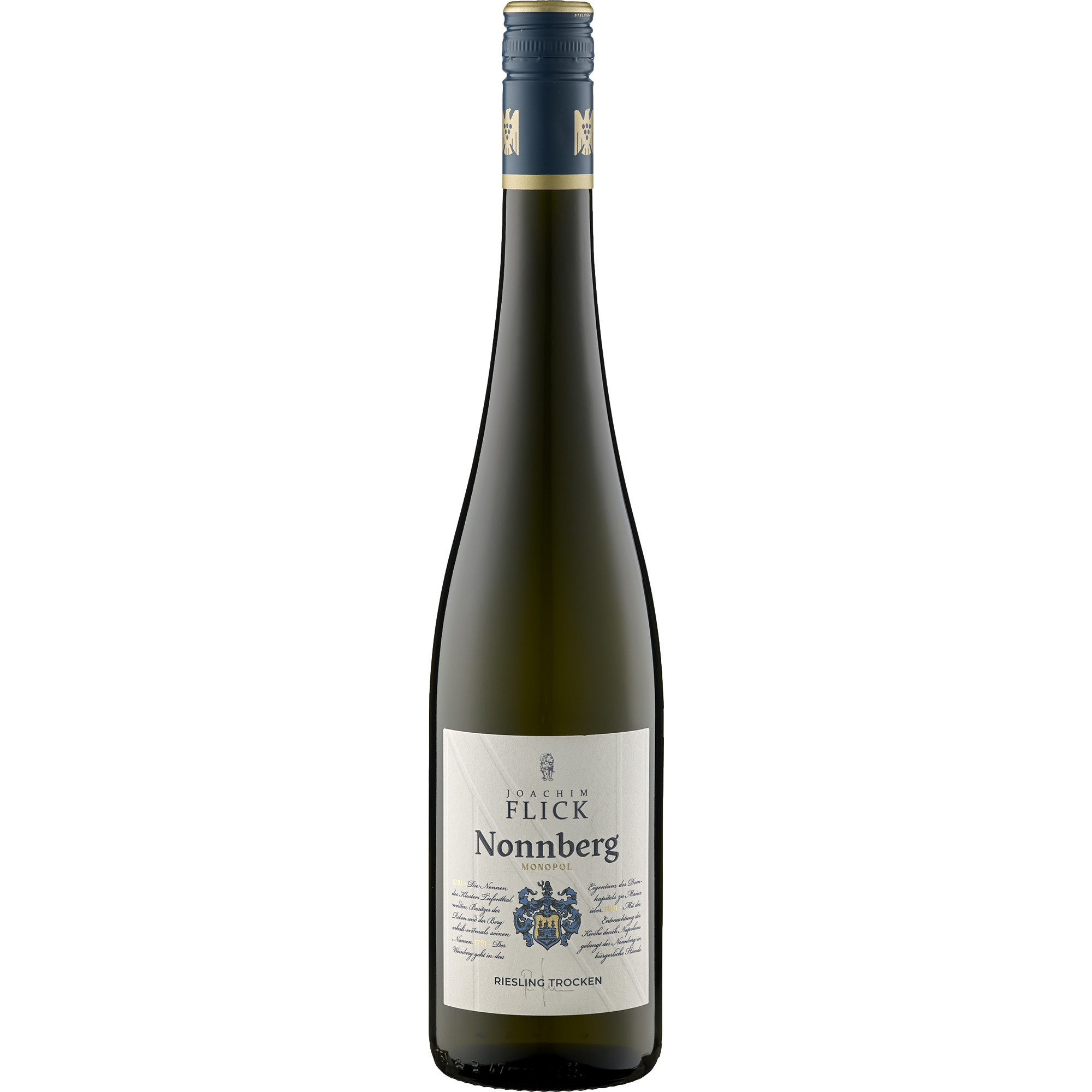 Wicker Nonnberg Riesling Erste Lage, Trocken, Rheingau, Rheinhessen, 2024, Weißwein