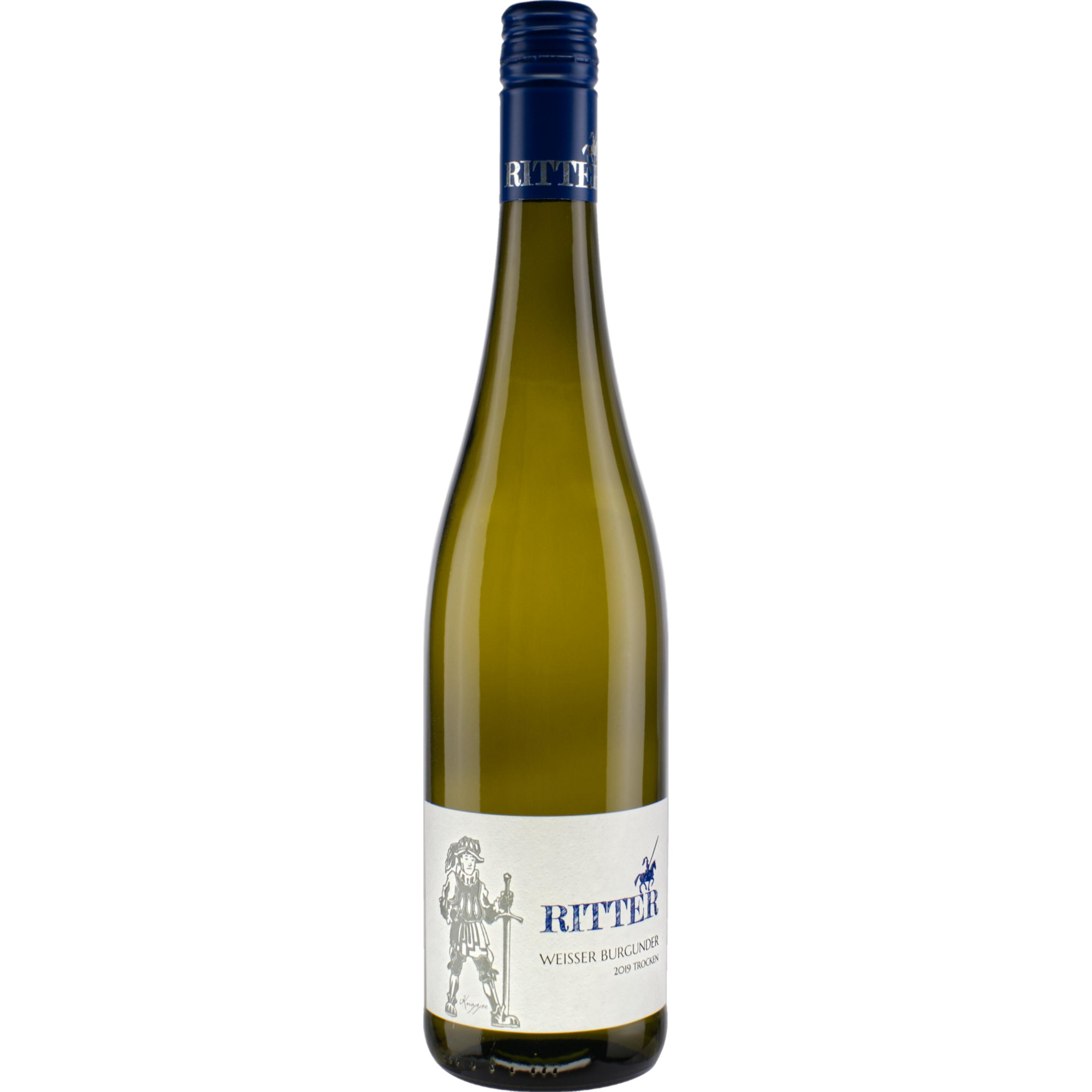 Ritter Weisser Burgunder, Feinfruchtig, Nahe, Nahe, 2025, Weißwein