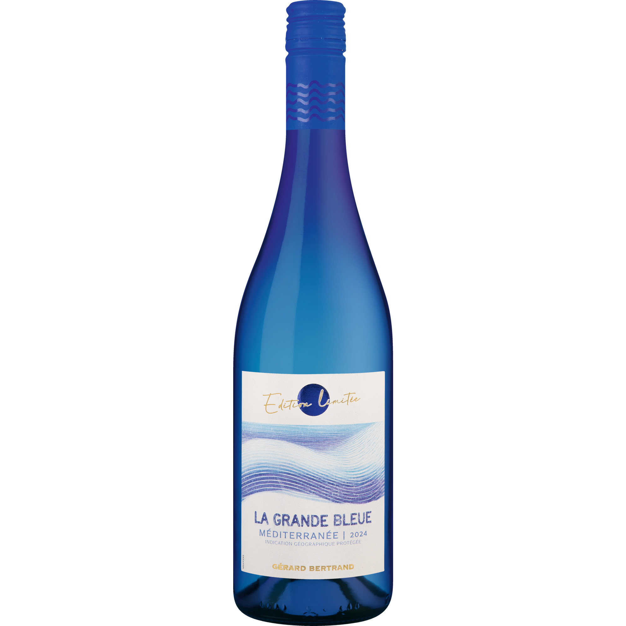 La Grande Bleue Edition Limitée, Méditerranée IGP, Méditerrannée, 2025, Weißwein