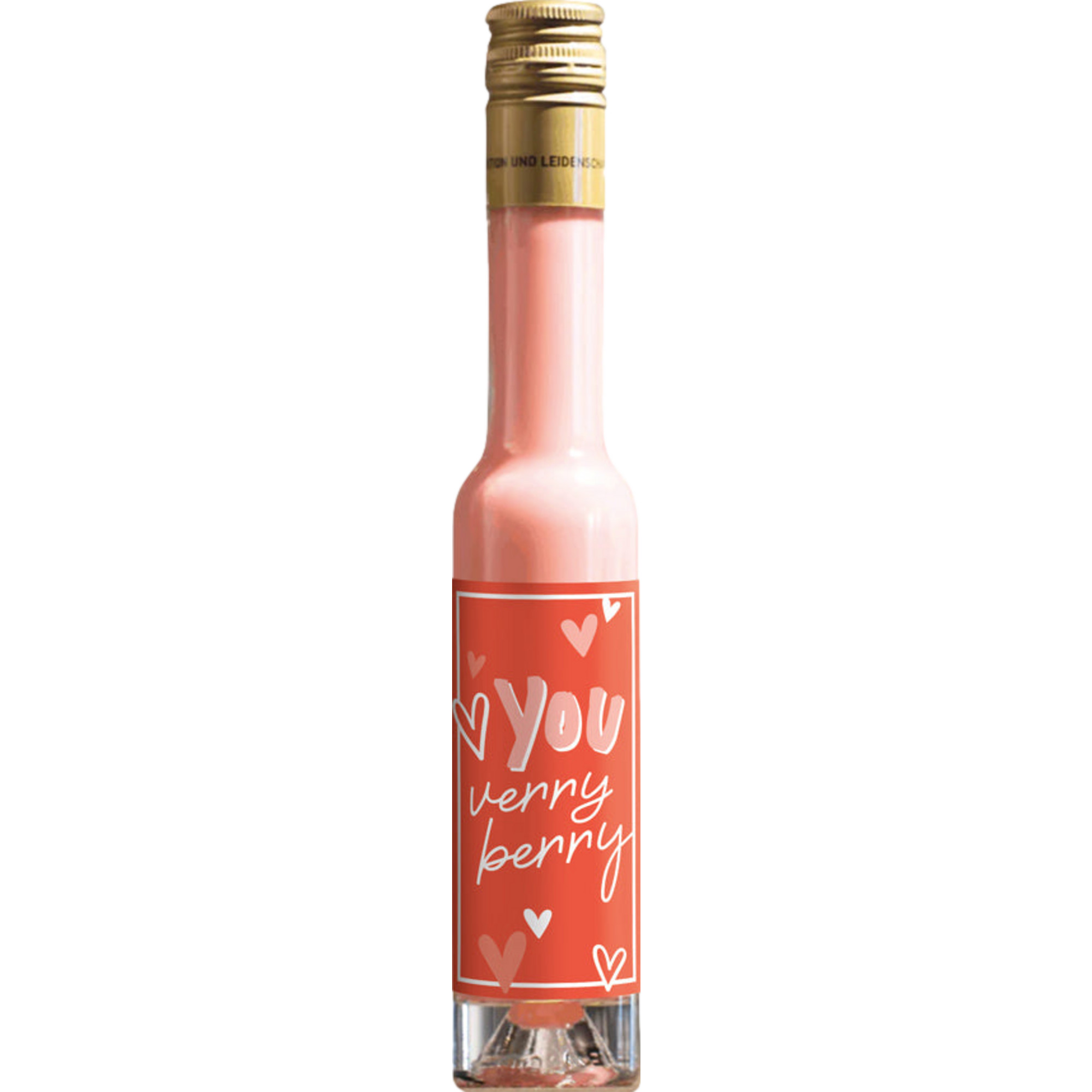 Home 1968 You Very Berry Erdbeer Sahnelikör, 0,1 L, 15% Vol., Spirituosen