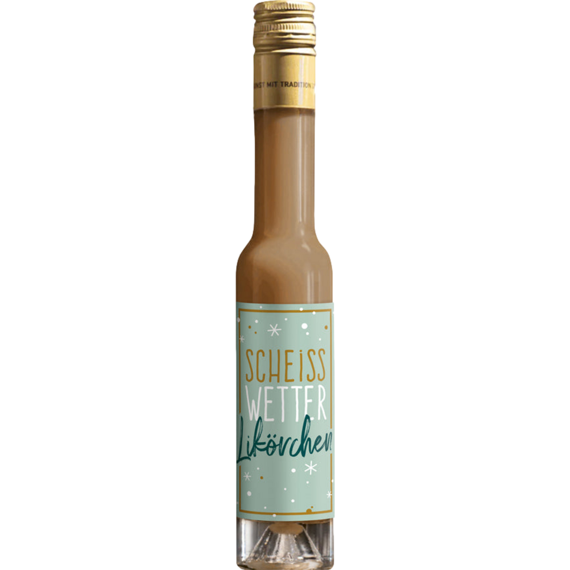Home 1968 Scheiß Wetter Likörchen, Spekulatius Sahnelikör, 0,1 L, 15% Vol., Spirituosen