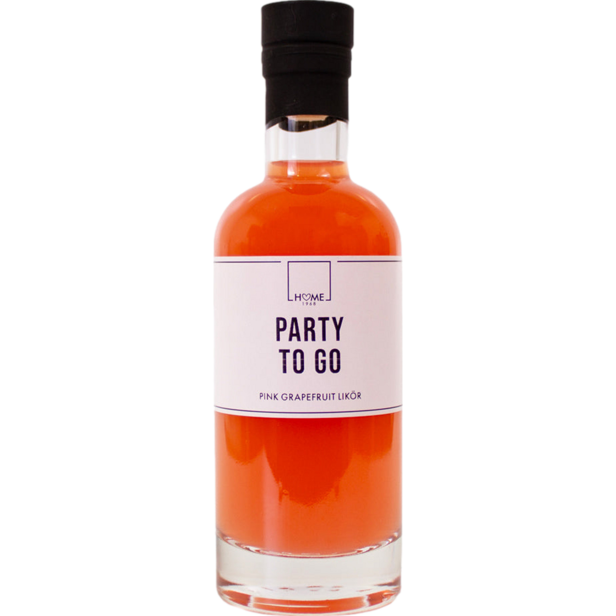 Home 1968 Party To Go Pink Grapefruitlikör, 0,2 L, 17% Vol., Spirituosen