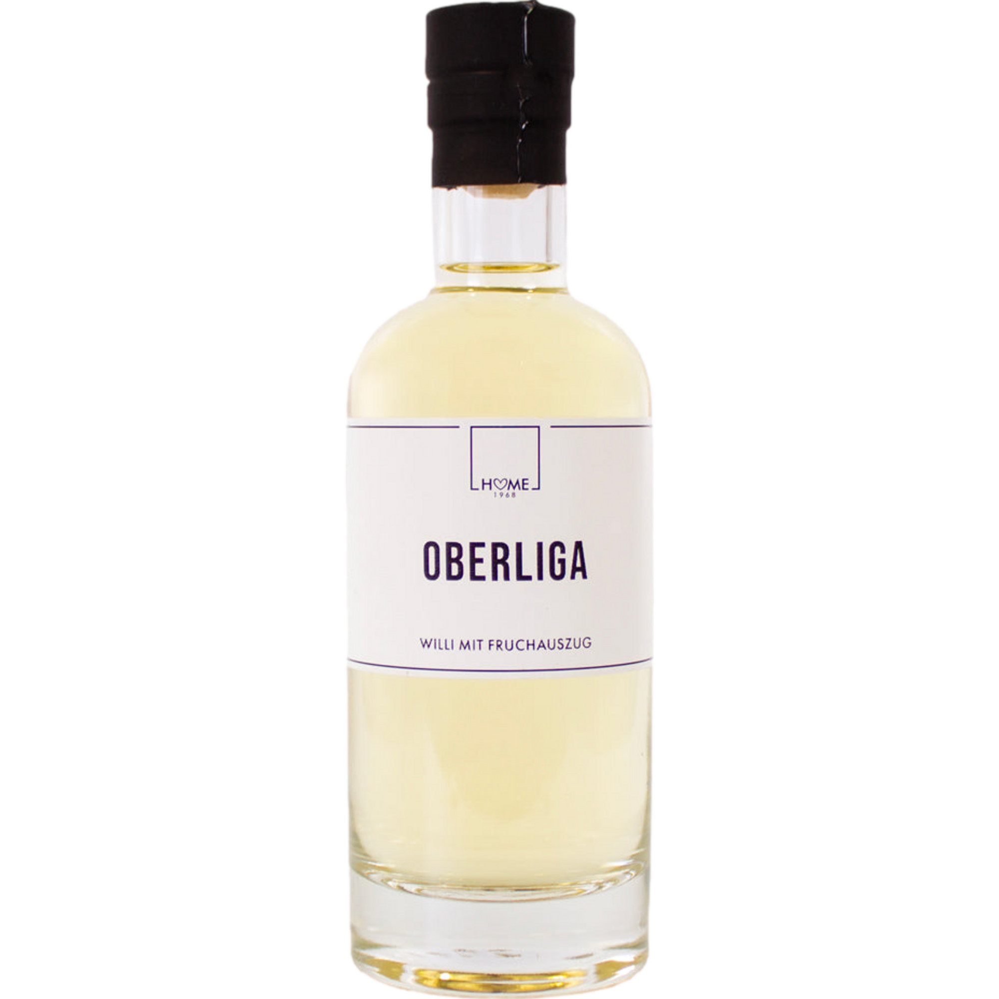 Home 1968 Oberliga Willi mit Fruchtauszug, 0,2 L, 38% Vol., Spirituosen