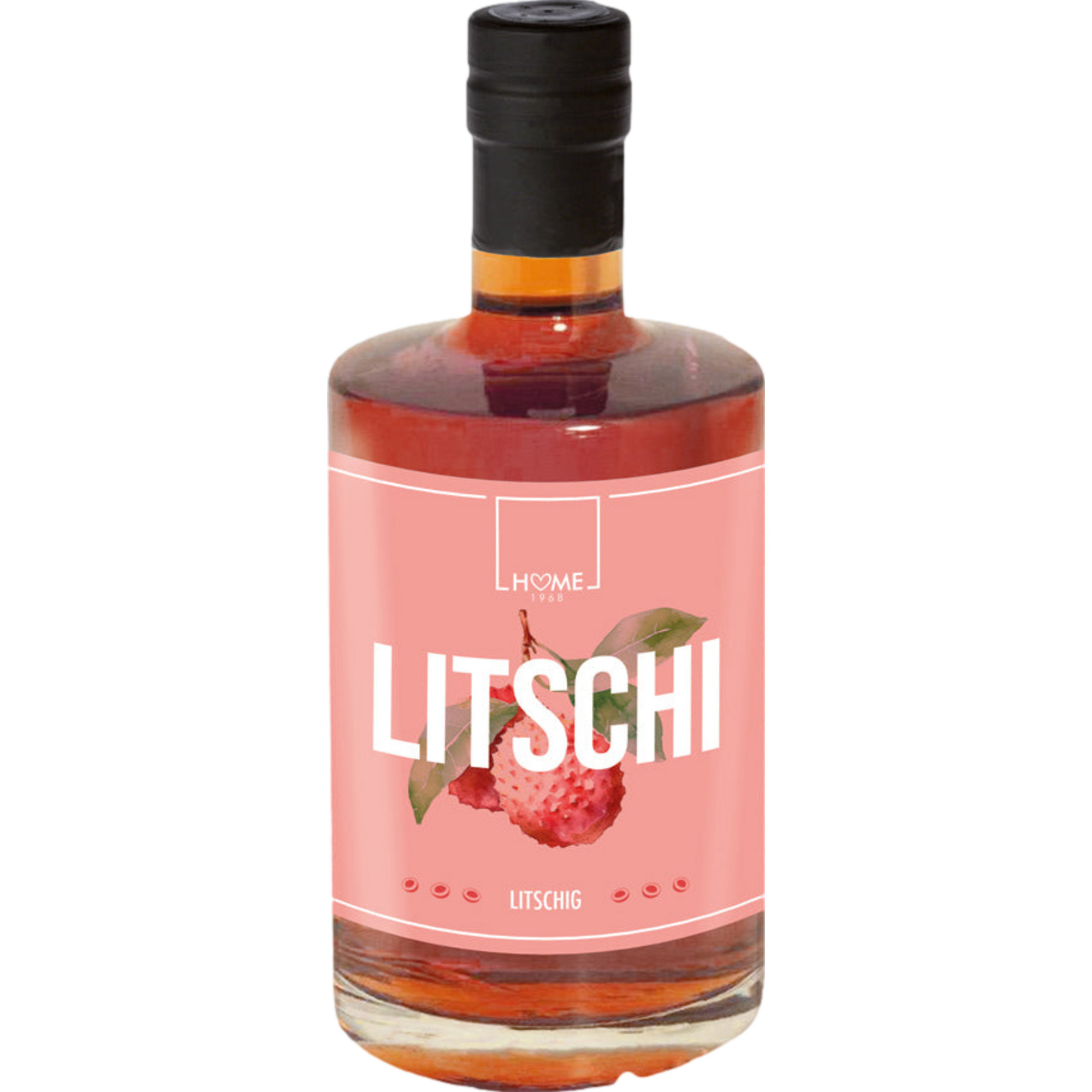 Home 1968 Litschi Likör, 0,5 L, 15% Vol., Spirituosen