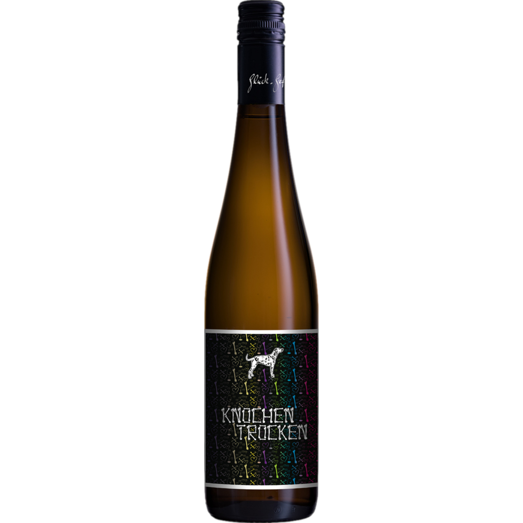 Der Glücksjäger Knochentrocken, Trocken, Pfalz, Pfalz, 2023, Weißwein