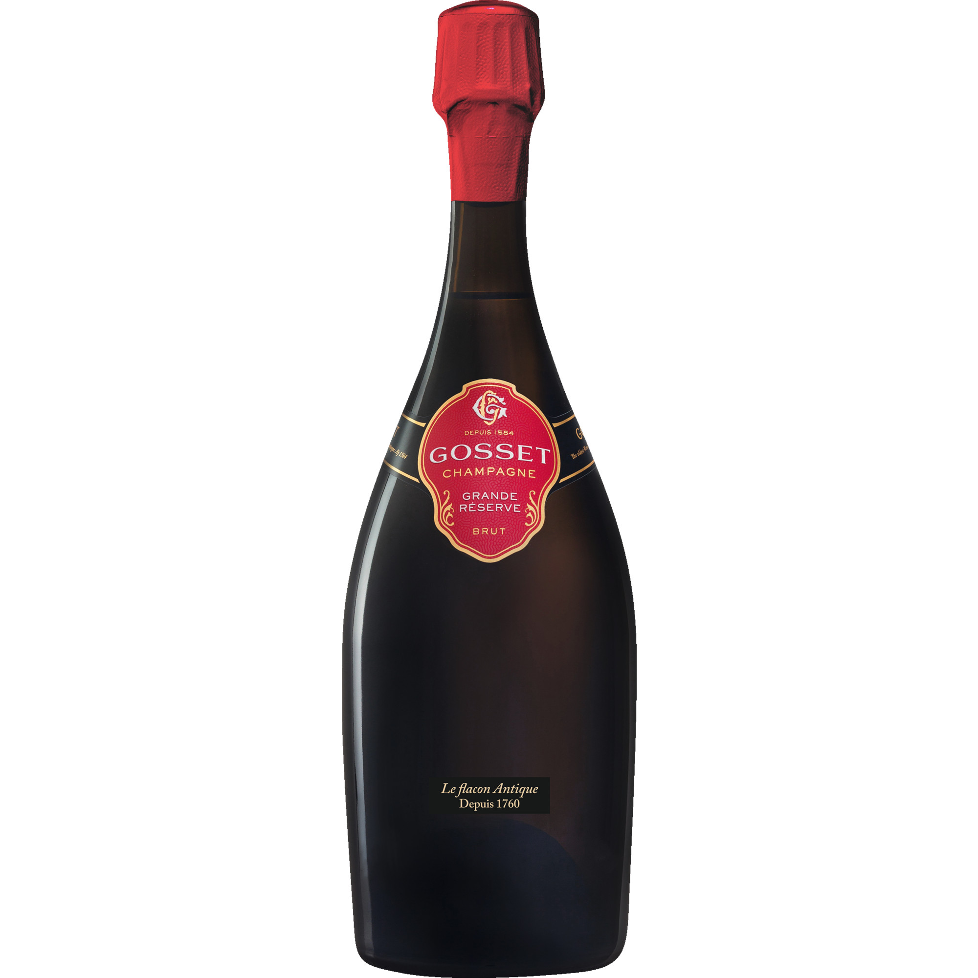 Champagne Gosset Grande Réserve Flacon Antique
