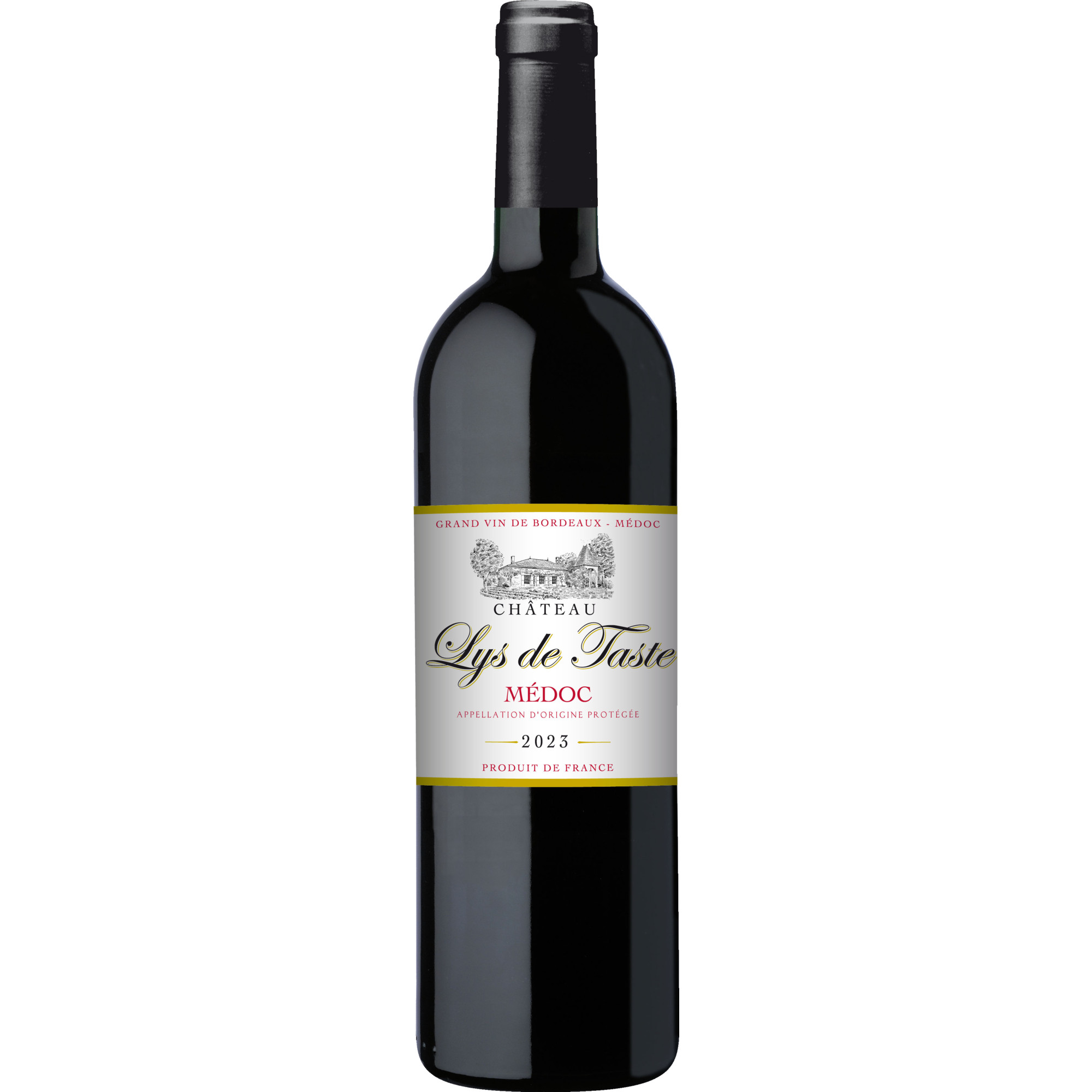 Château Lys de Taste, Médoc AOP, Bordeaux, 2023, Rotwein