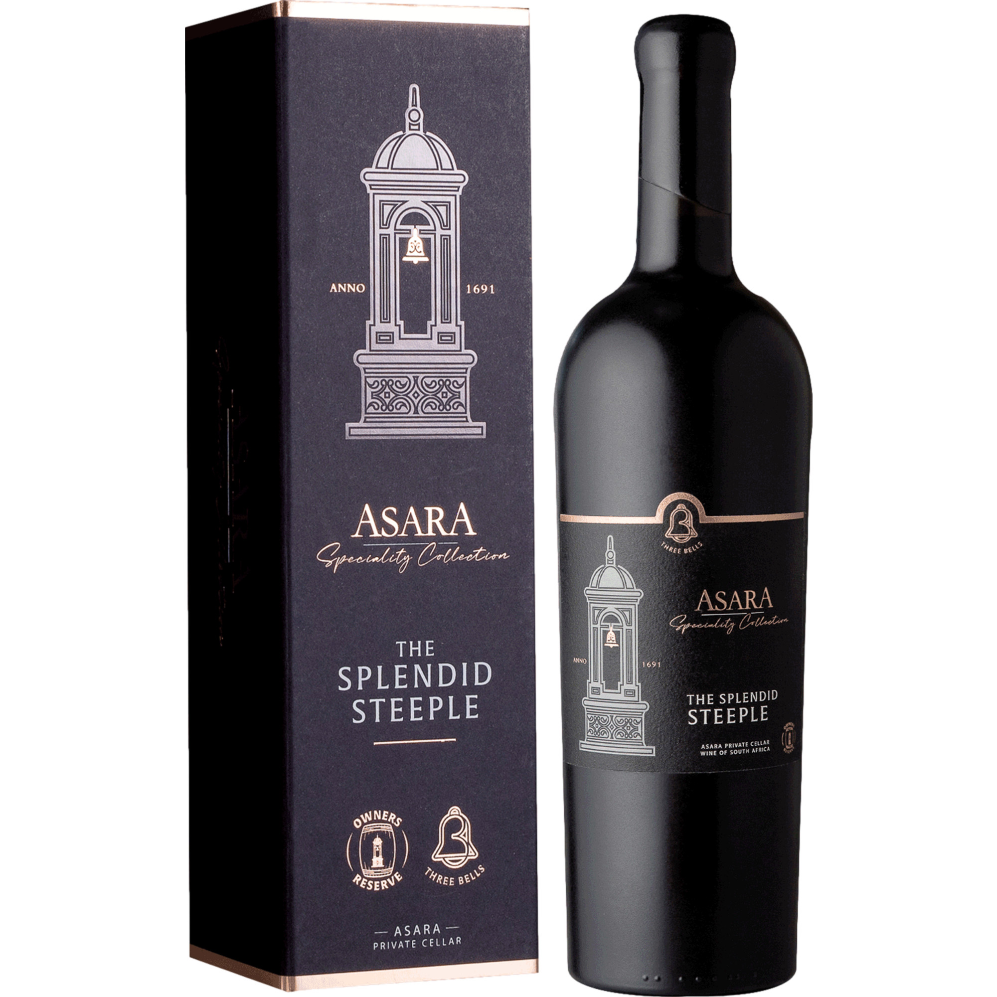 Asara Speciality Range Splendid Steeple, WO Stellenbosch, Western Cape, 2025, Rotwein