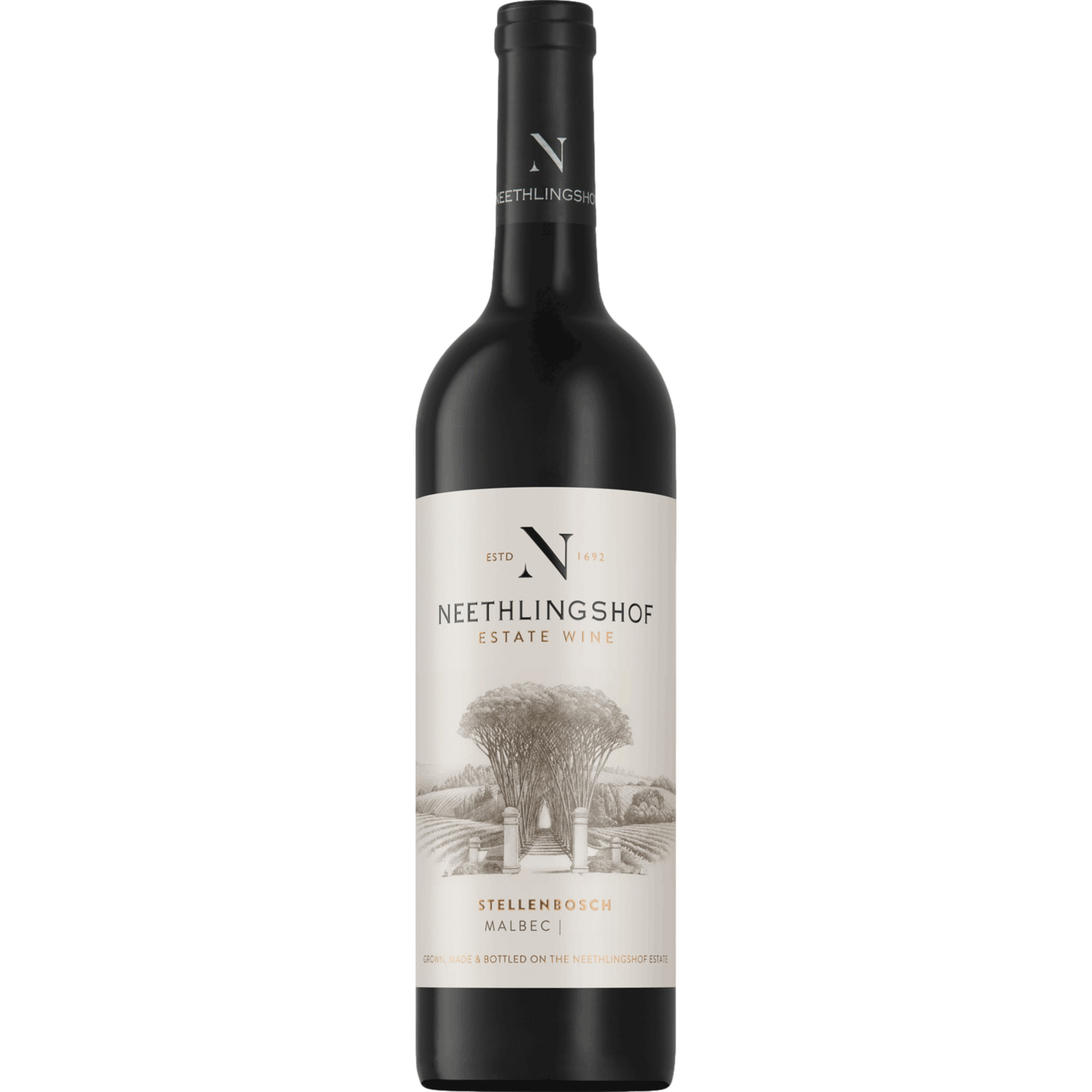 Neethlingshof Malbec, WO Stellenbosch, Western Cape, 2024, Rotwein