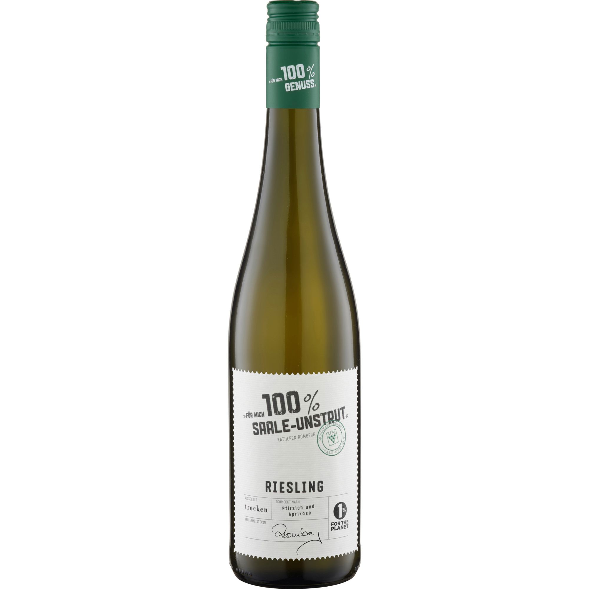 Für mich 100% Riesling, Trocken, Saale-Unstrut, Saale-Unstrut, 2024, Weißwein