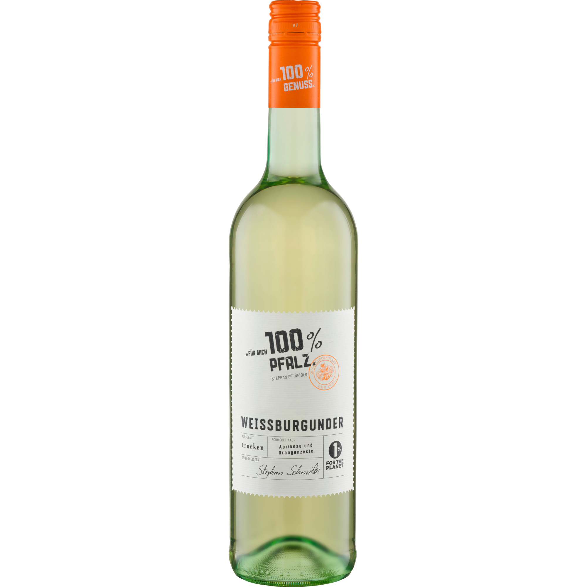 Für mich 100% Weissburgunder, Trocken, Pfalz, Pfalz, 2024, Weißwein