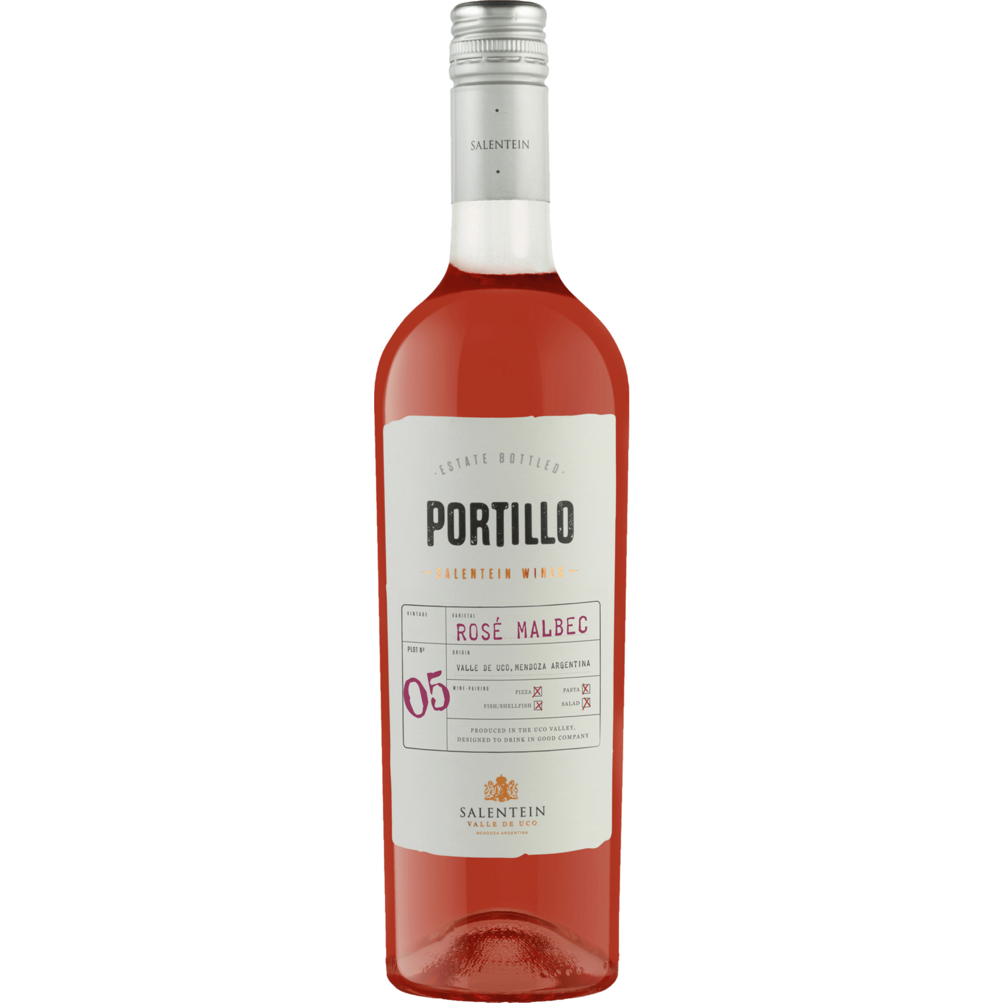 Portillo Malbec Rosé, Mendoza, Mendoza, 2024, Roséwein