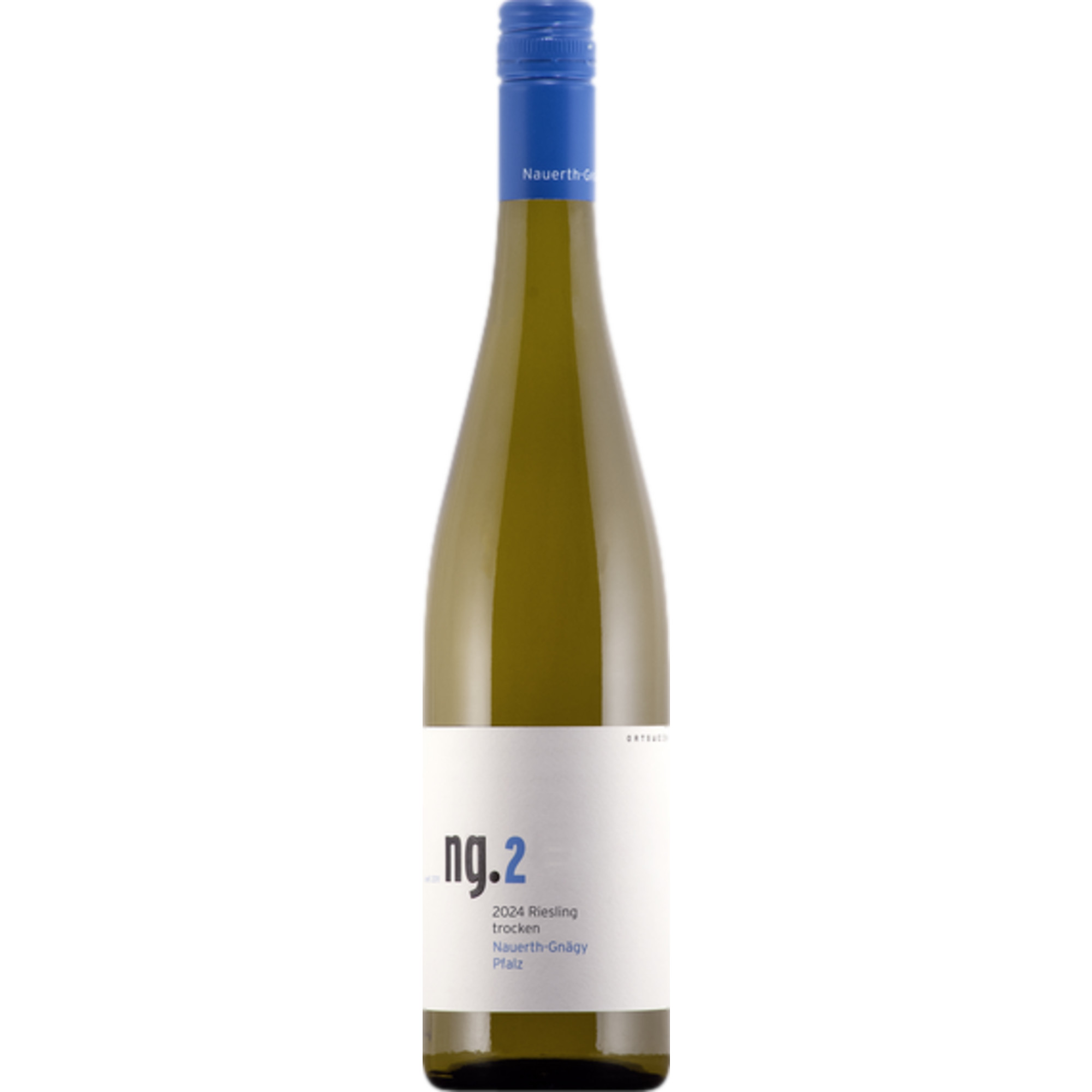 Nauerth-Gnägy Riesling ng.2, Trocken, Pfalz, Pfalz, 2024, Weißwein