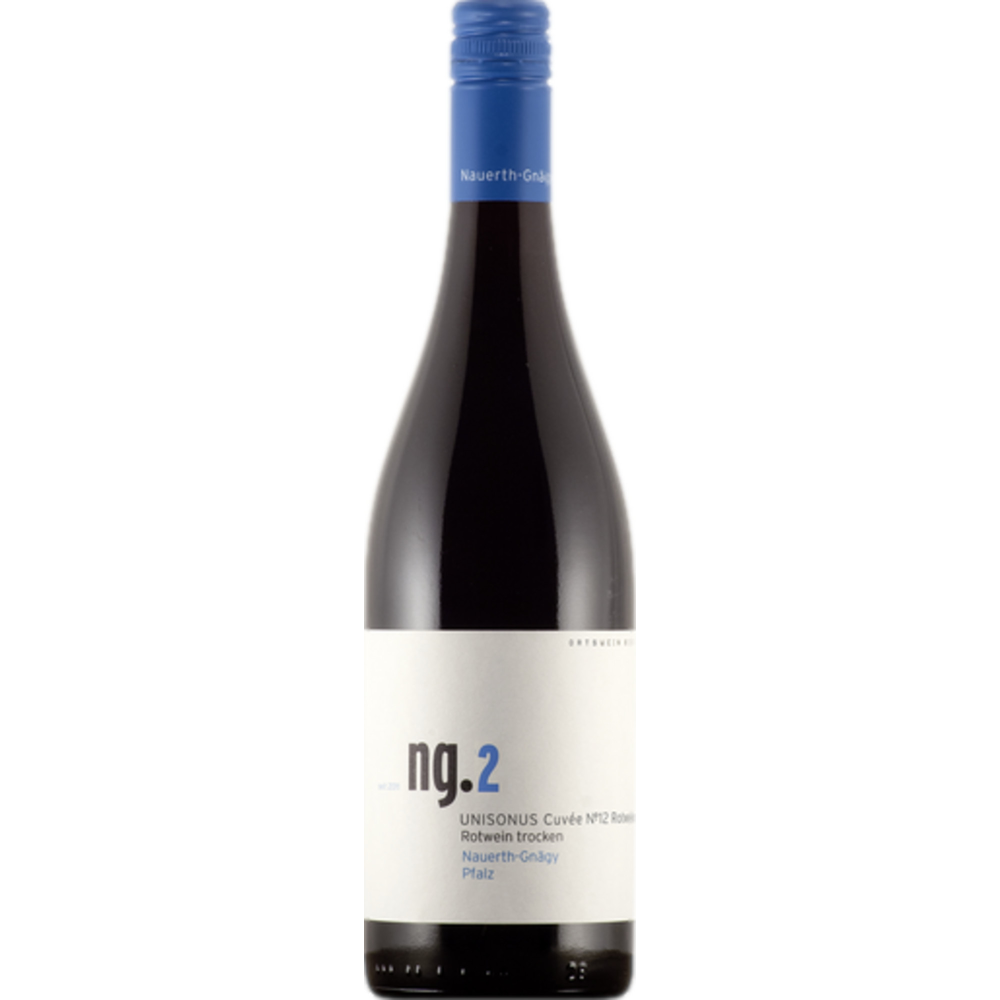 Nauerth-Gnägy Unisonus N°12 ng.2, Trocken, Pfalz, Pfalz, Rotwein