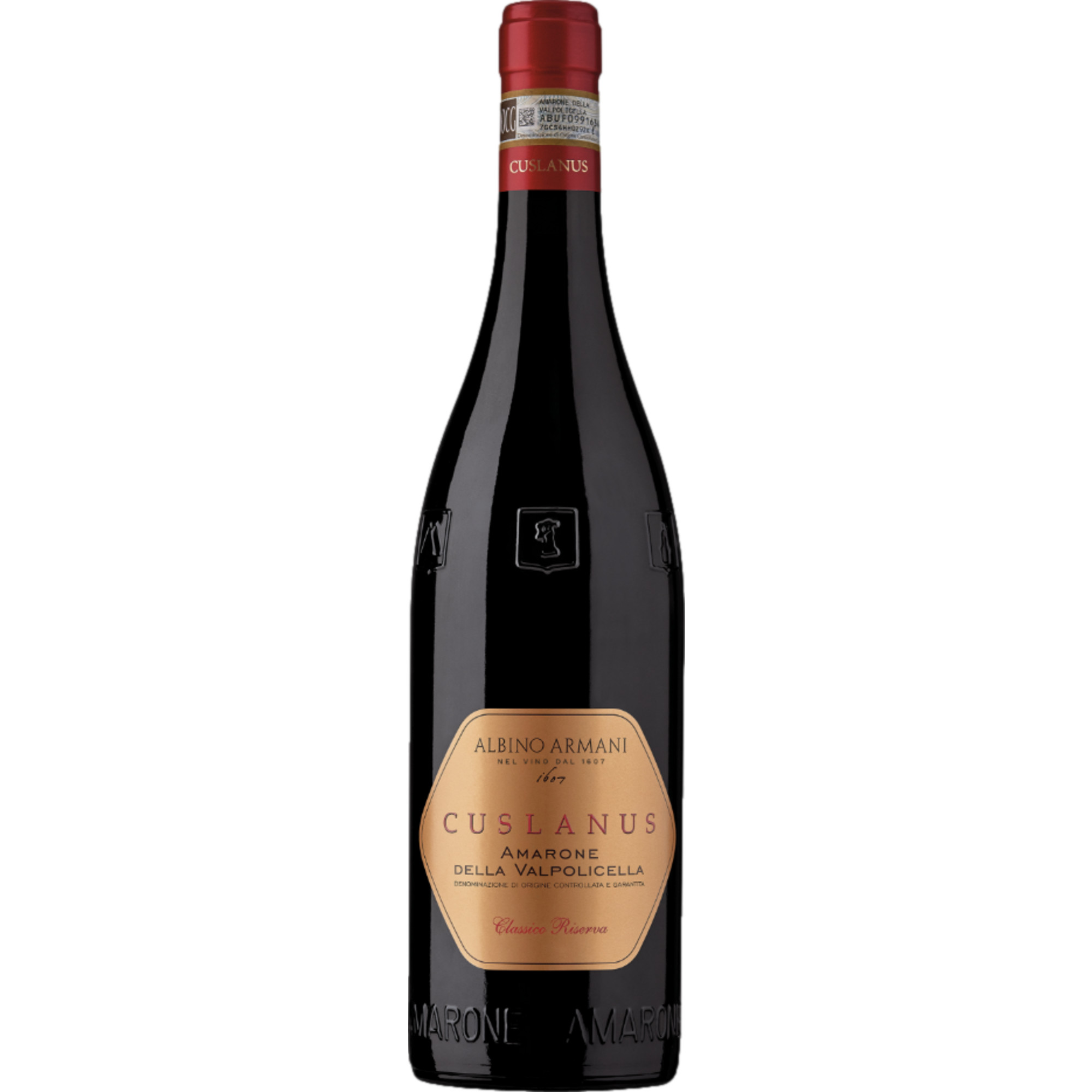 Albino Armani Cuslanus Amarone della Valpolicella, Amarone della Valpolicella DOCG, Venetien, 2018, Rotwein