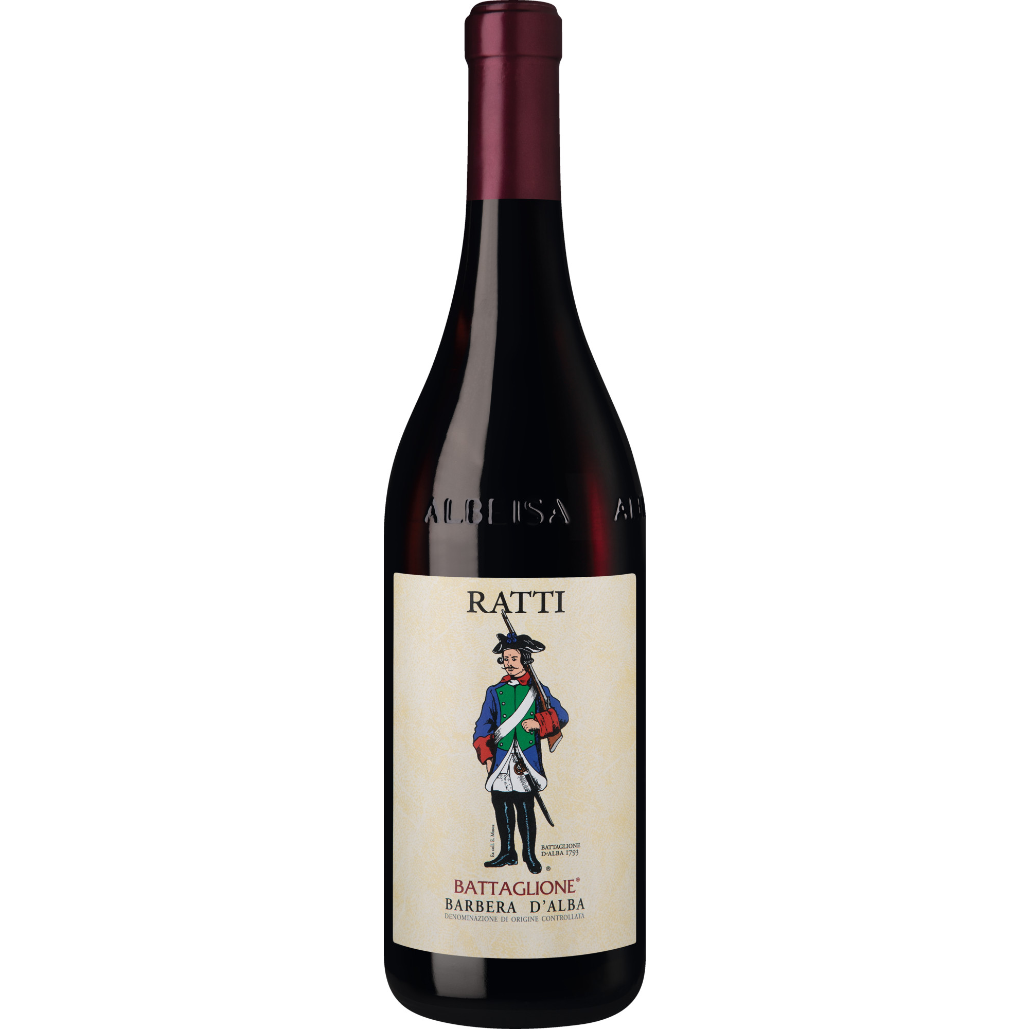 Ratti Barbera d‘Alba Battaglione, Barbera d'Alba DOC, Piemont, 2024, Rotwein