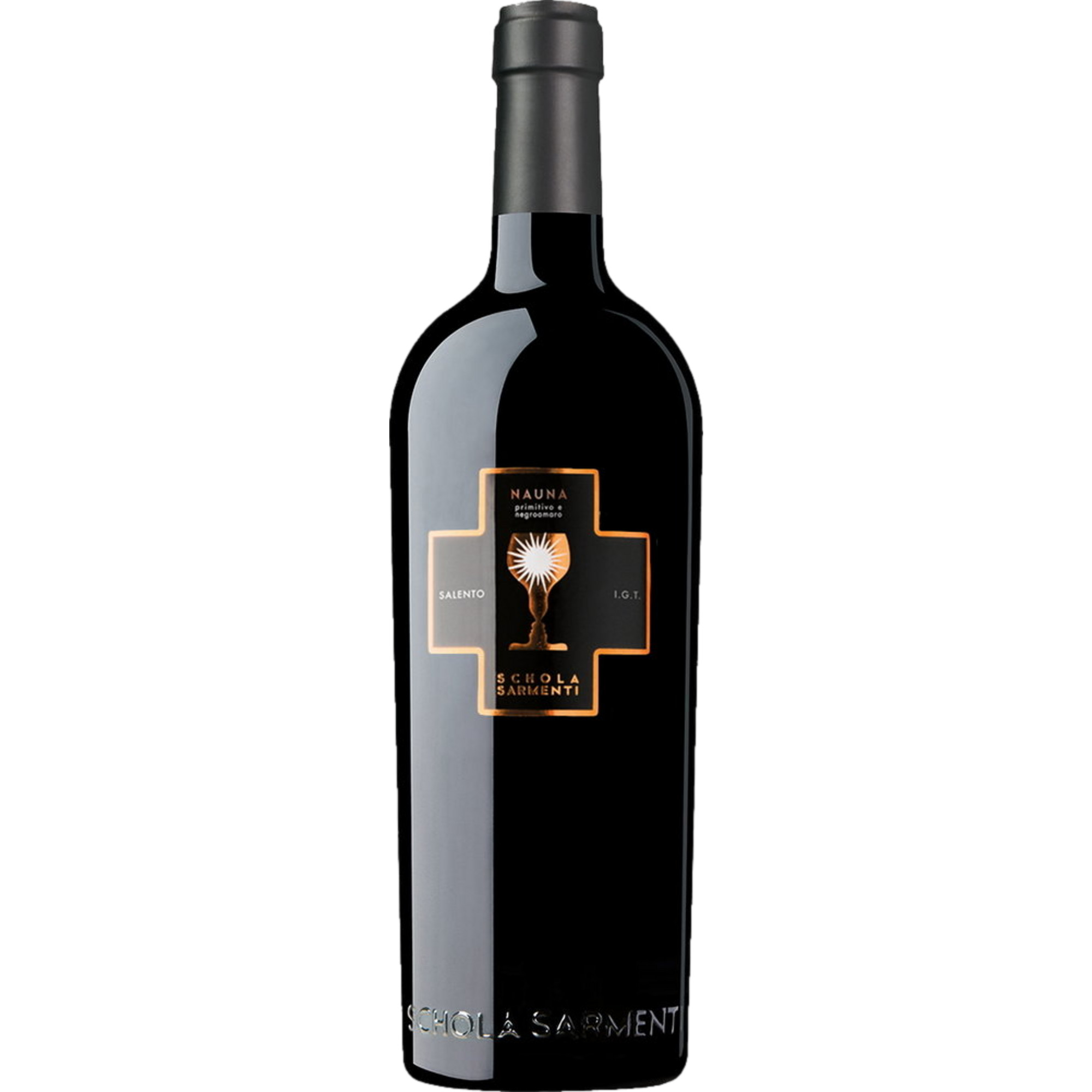 Schola Sarmenti Nauna Primitivo Negroamaro, Puglia IGP, Apulien, 2023, Rotwein