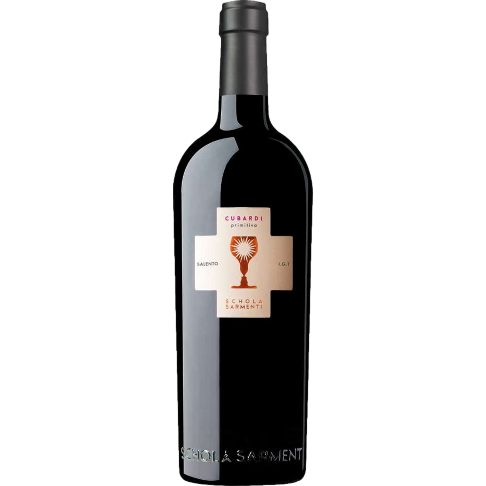 Schola Sarmenti Cubardi Primitivo, Puglia IGP, Apulien, 2023, Rotwein