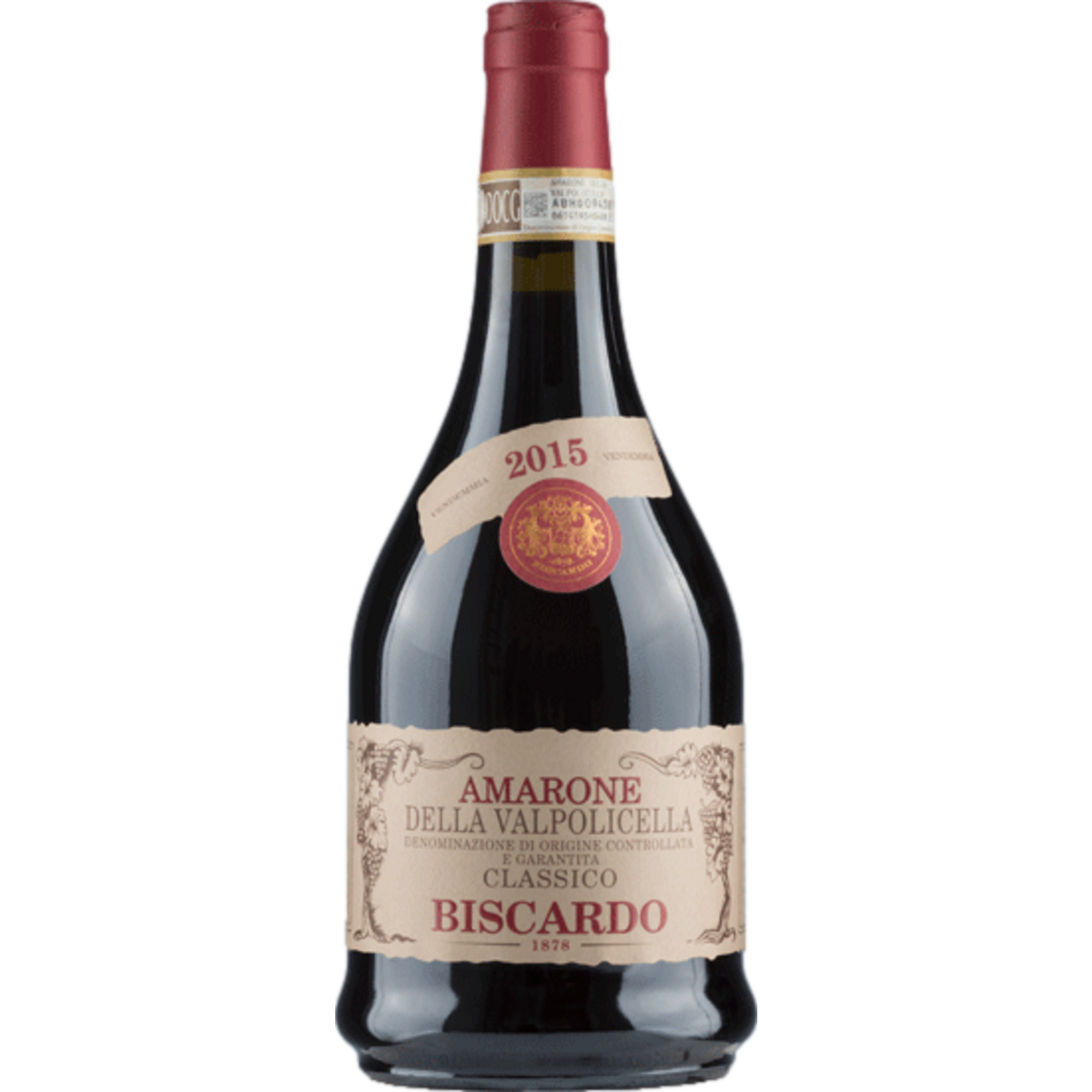 Biscardo Amarone della Valpolicella Classico, Amarone della Valpolicella Classico DOCG, Venetien, 2021, Rotwein