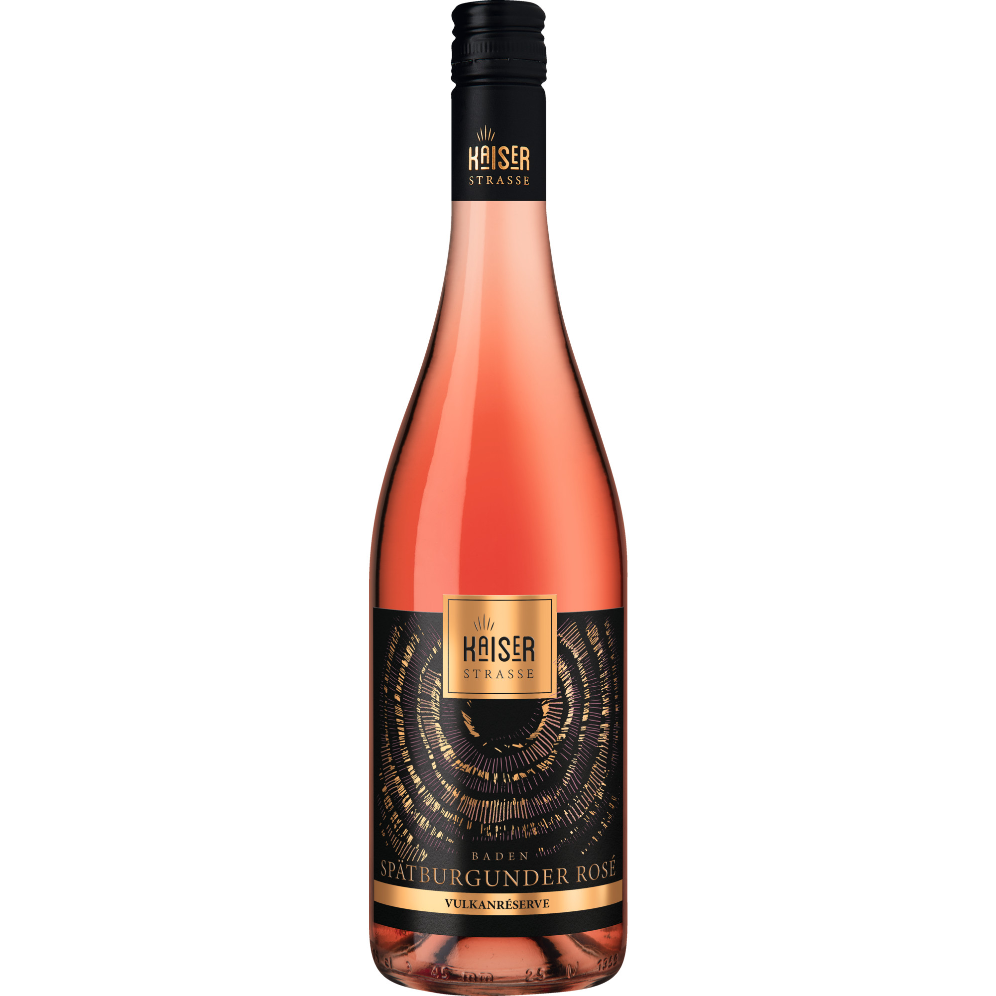 Kaiserstrasse Spätburgunder Rosé Vulkanréserve, Trocken, Baden, Baden, 2025, Roséwein