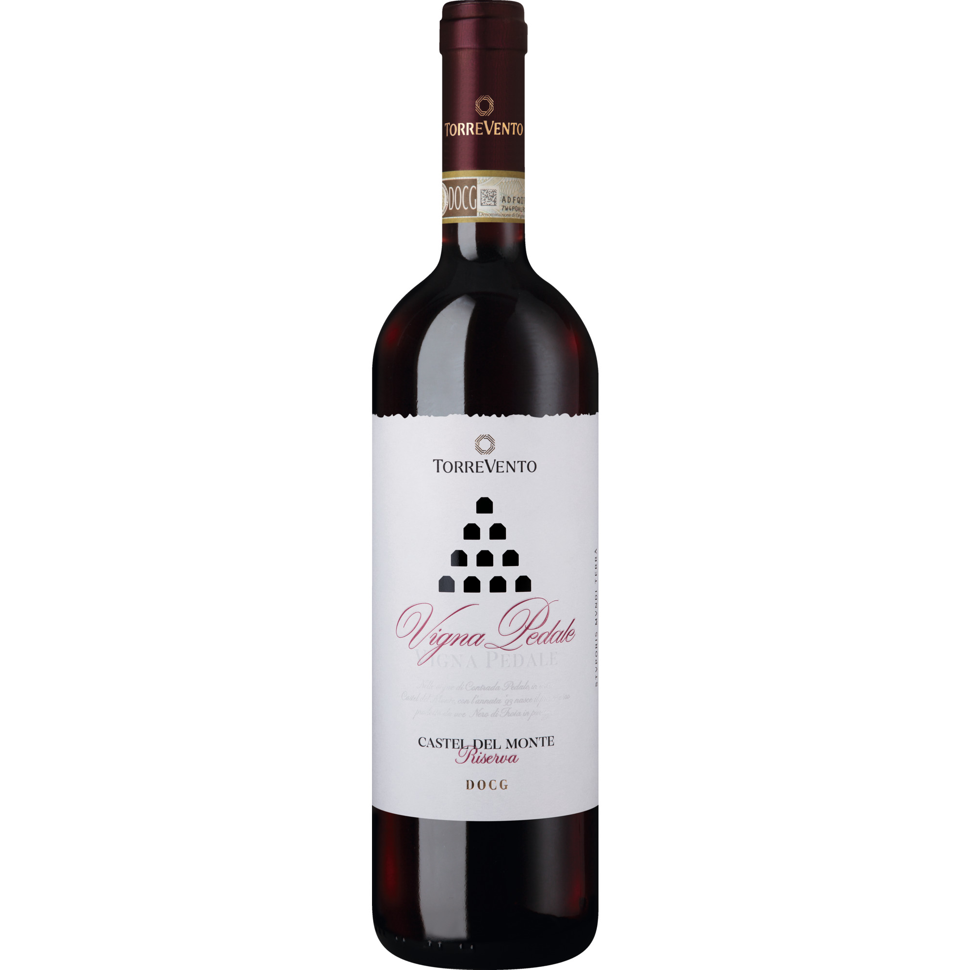 Vigna Pedale Riserva, Castel del Monte Rosso Riserva DOCG, Apulien, 2019, Rotwein