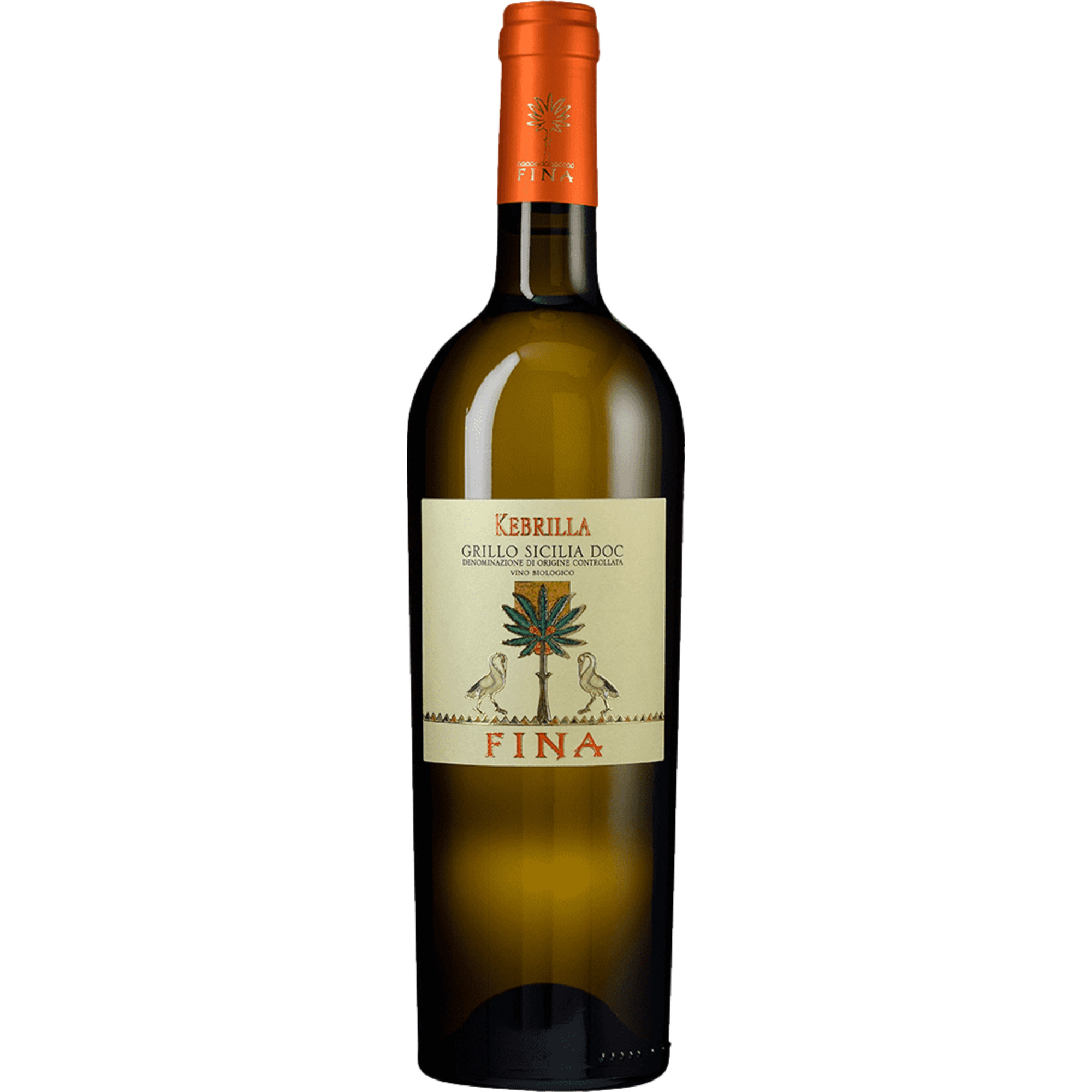 Fina Kebrilla Grillo Bio, Sicilia DOC, Sizilien, 2024, Weißwein