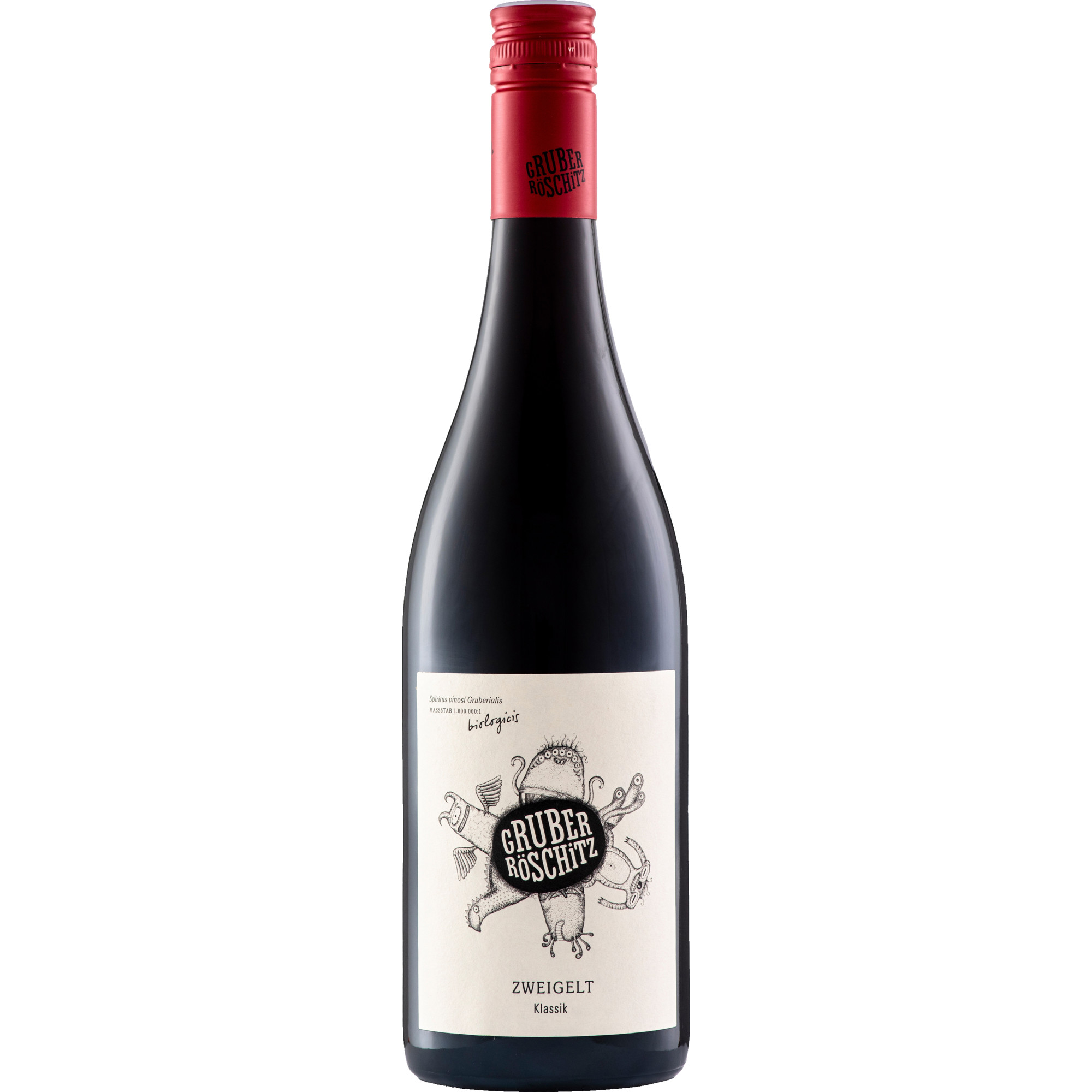 Gruber Röschitz Zweigelt, Trocken, Niederösterreich, Niederösterreich, 2023, Rotwein