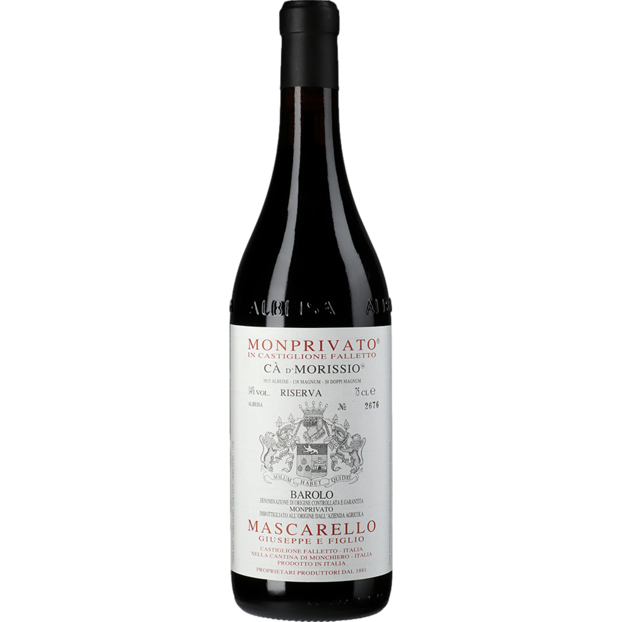 Monprivato Cà d'Morissio, Barolo DOCG, Piemont, 2012, Rotwein
