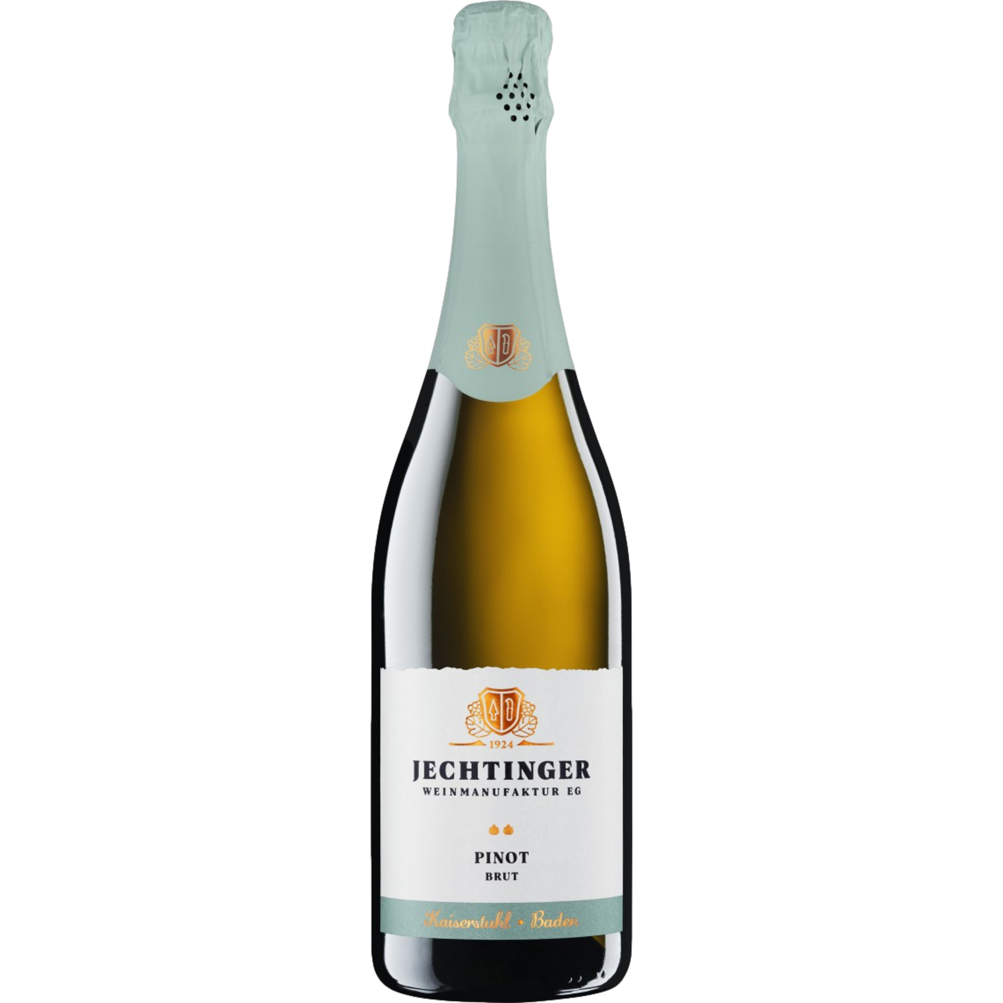 Jechtinger Pinot Sekt, Brut, Baden, Baden, 2023, Schaumwein - Sekt & Crémant