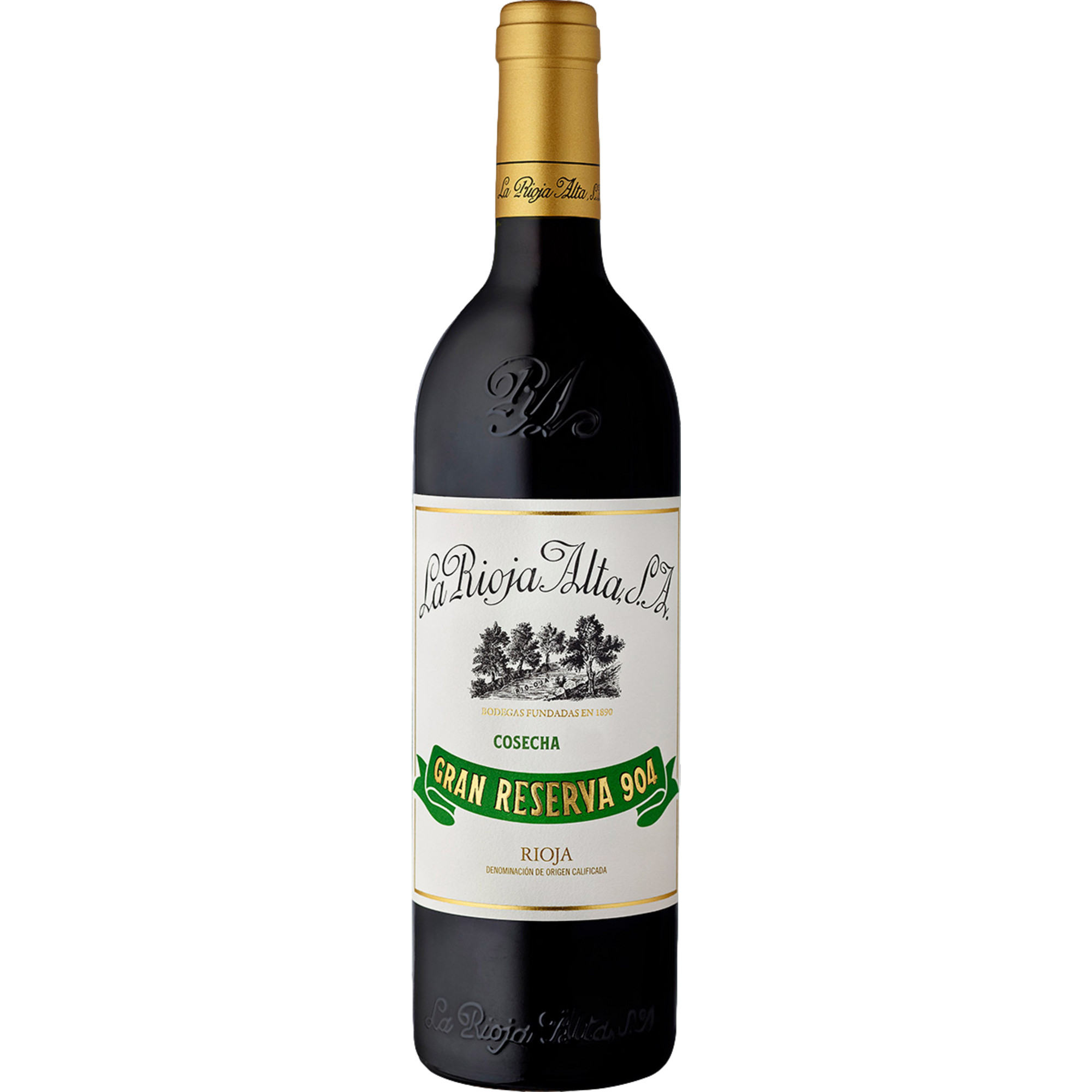 La Rioja Alta Rioja Gran Reserva 904, Rioja DOCa, Magnum, Rioja, 2016, Rotwein