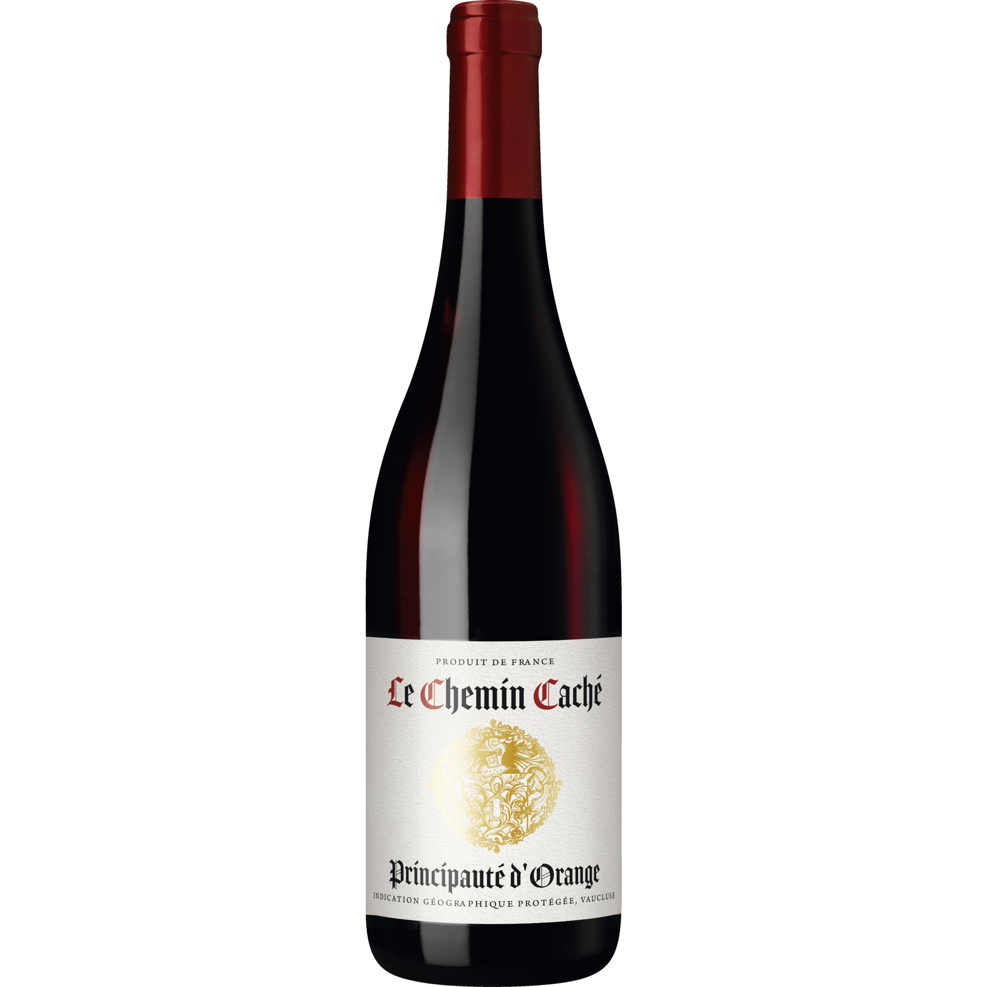 Le Chemin Caché Principauté d'Orange, Principauté d'Orange Vaucluse IGP, Rhône, 2025, Rotwein