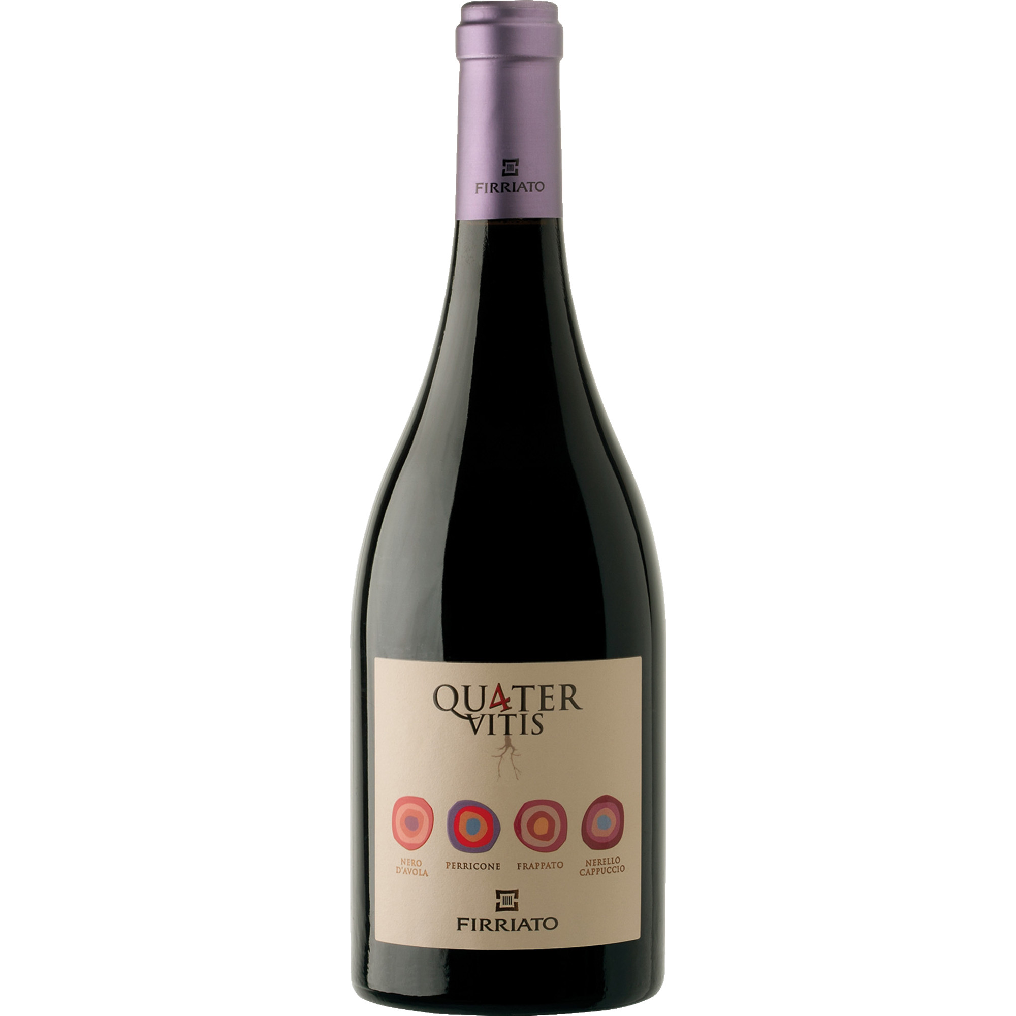 Quater Vitis rosso, Terre Siciliane IGP, Sizilien, 2022, Rotwein