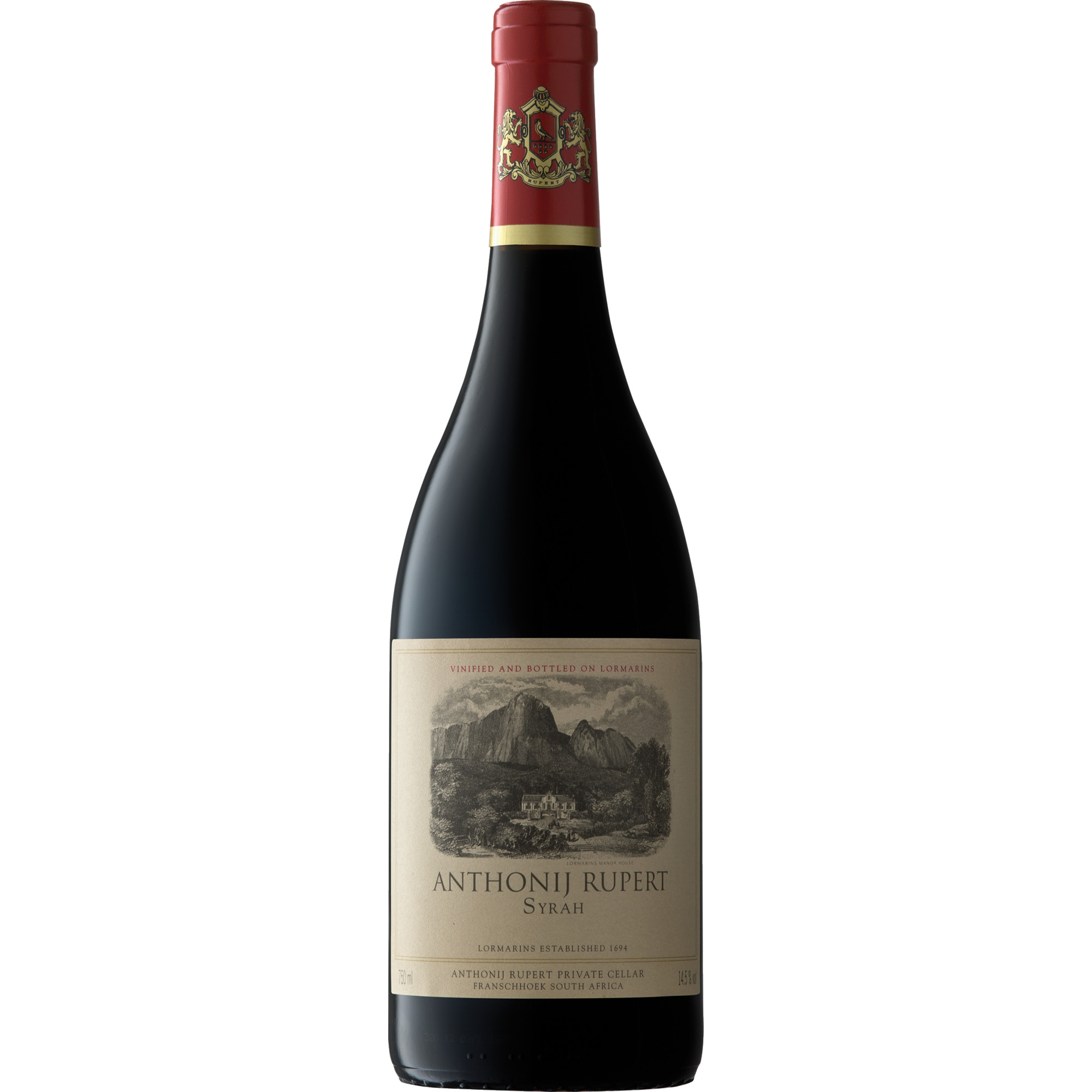 Anthonij Rupert Syrah, WO Franschhoek, Western Cape, 2021, Rotwein