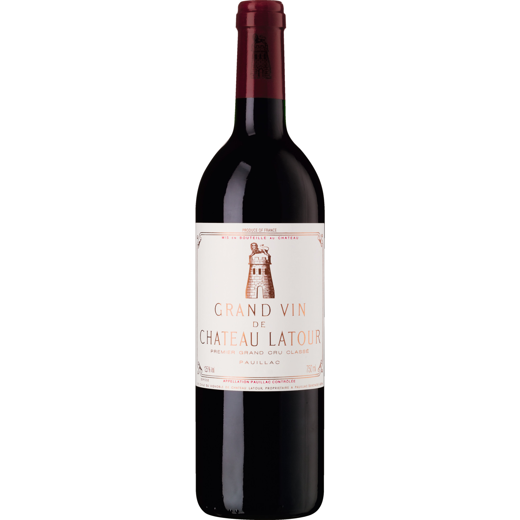 Château Latour, Pauillac AOP, 1er Cru Classé, Bordeaux, 2016, Rotwein