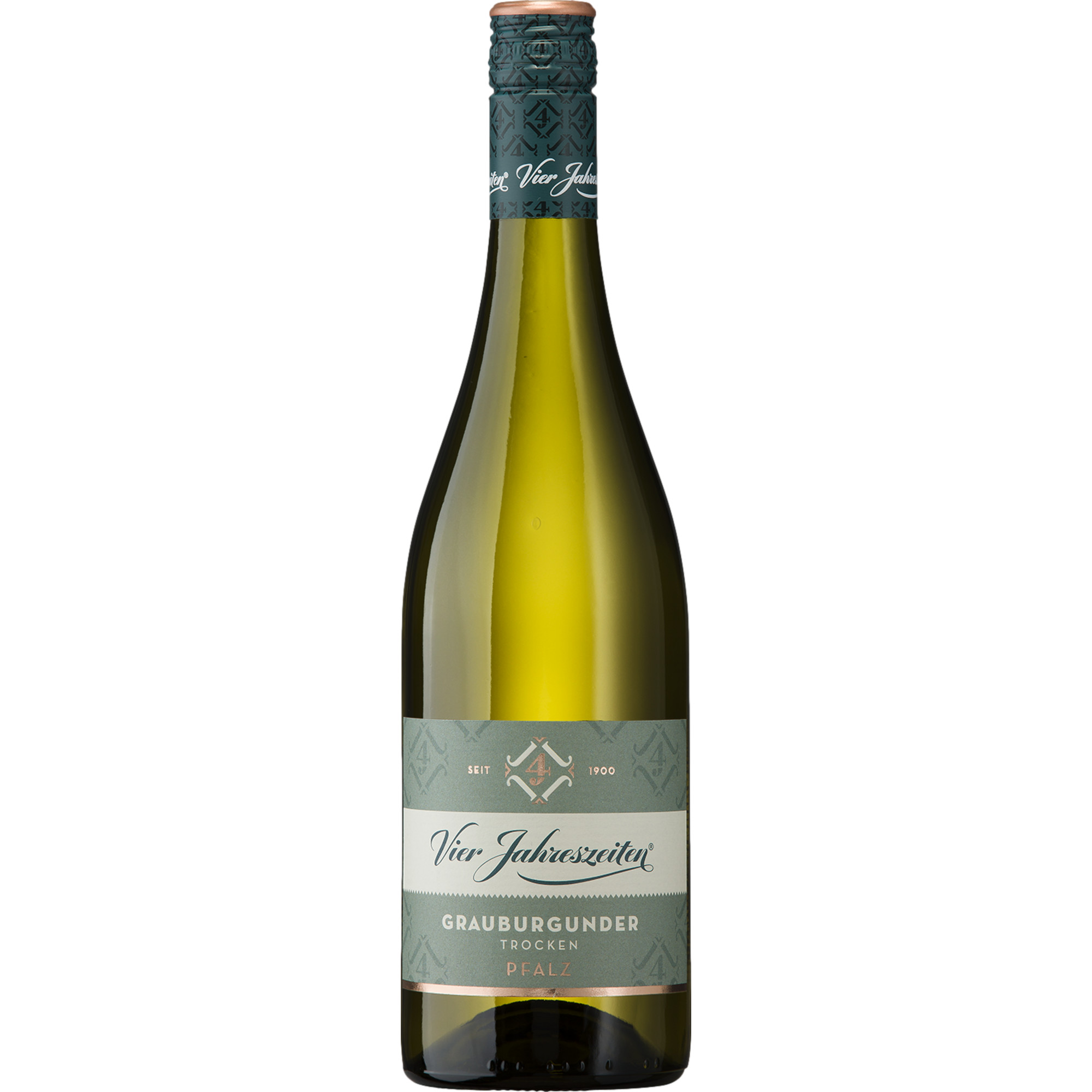 Vier Jahreszeiten Grauer Burgunder, Trocken, Pfalz, Pfalz, 2025, Weißwein