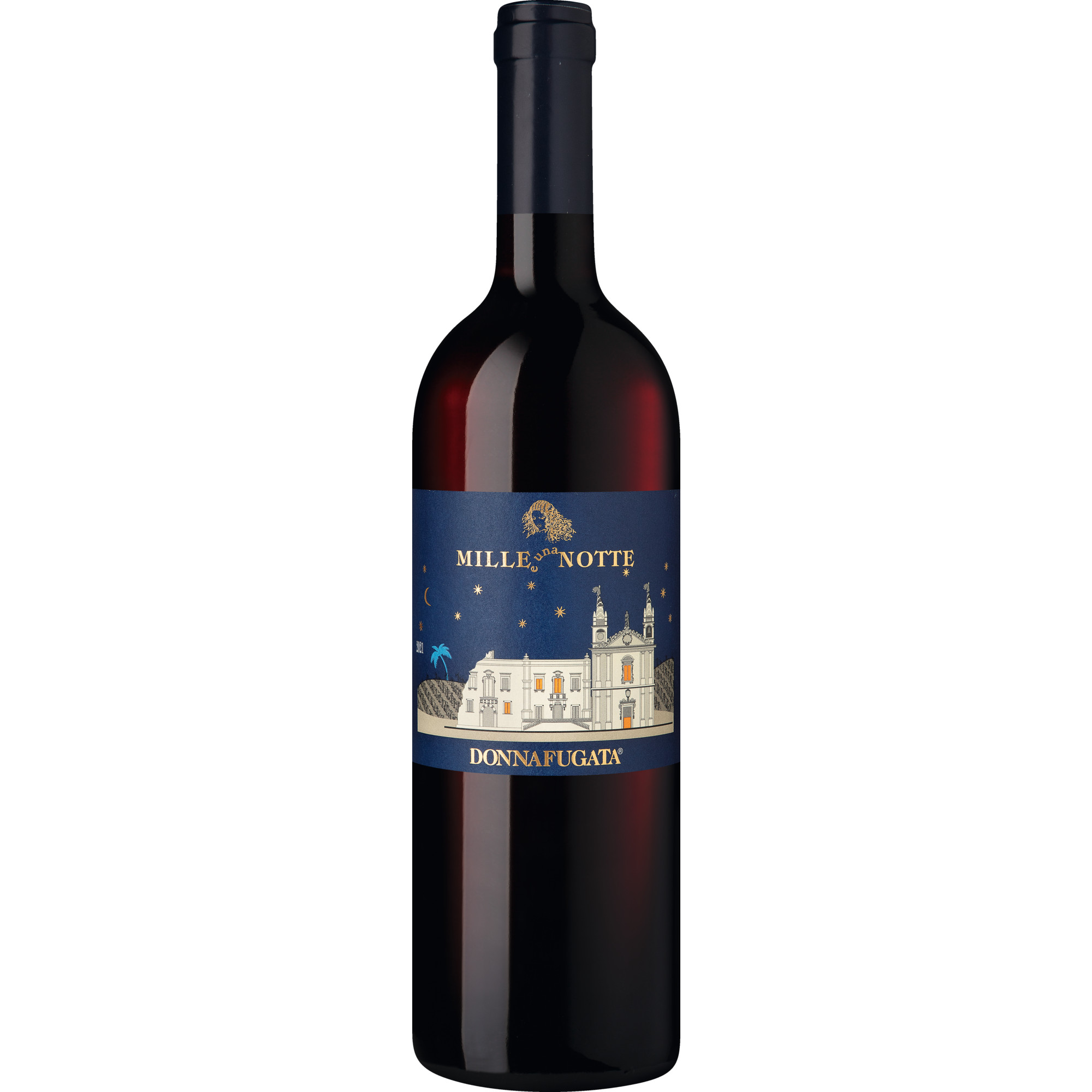Mille e Una Notte, Sicilia DOC, Sizilien, 2021, Rotwein