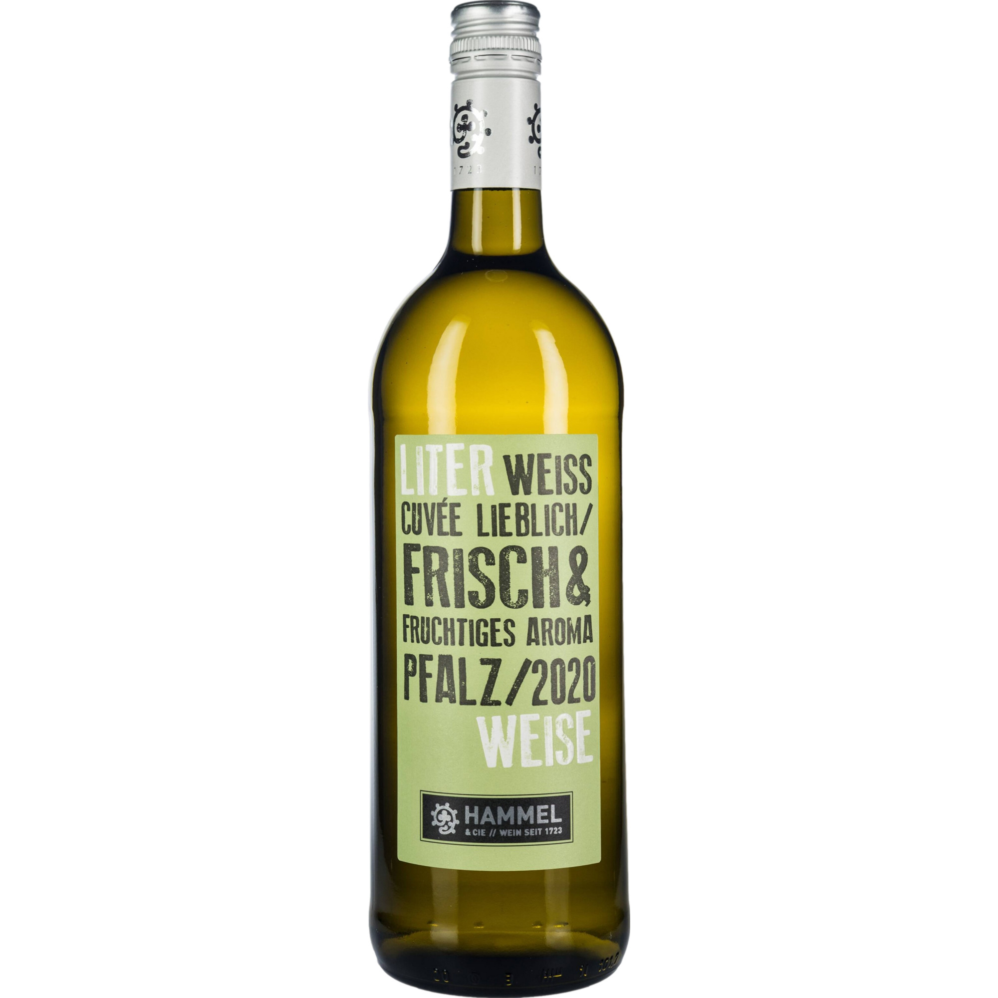 Hammel Literweise Cuvee, Lieblich, Pfalz, 1 L, Pfalz, 2023, Weißwein