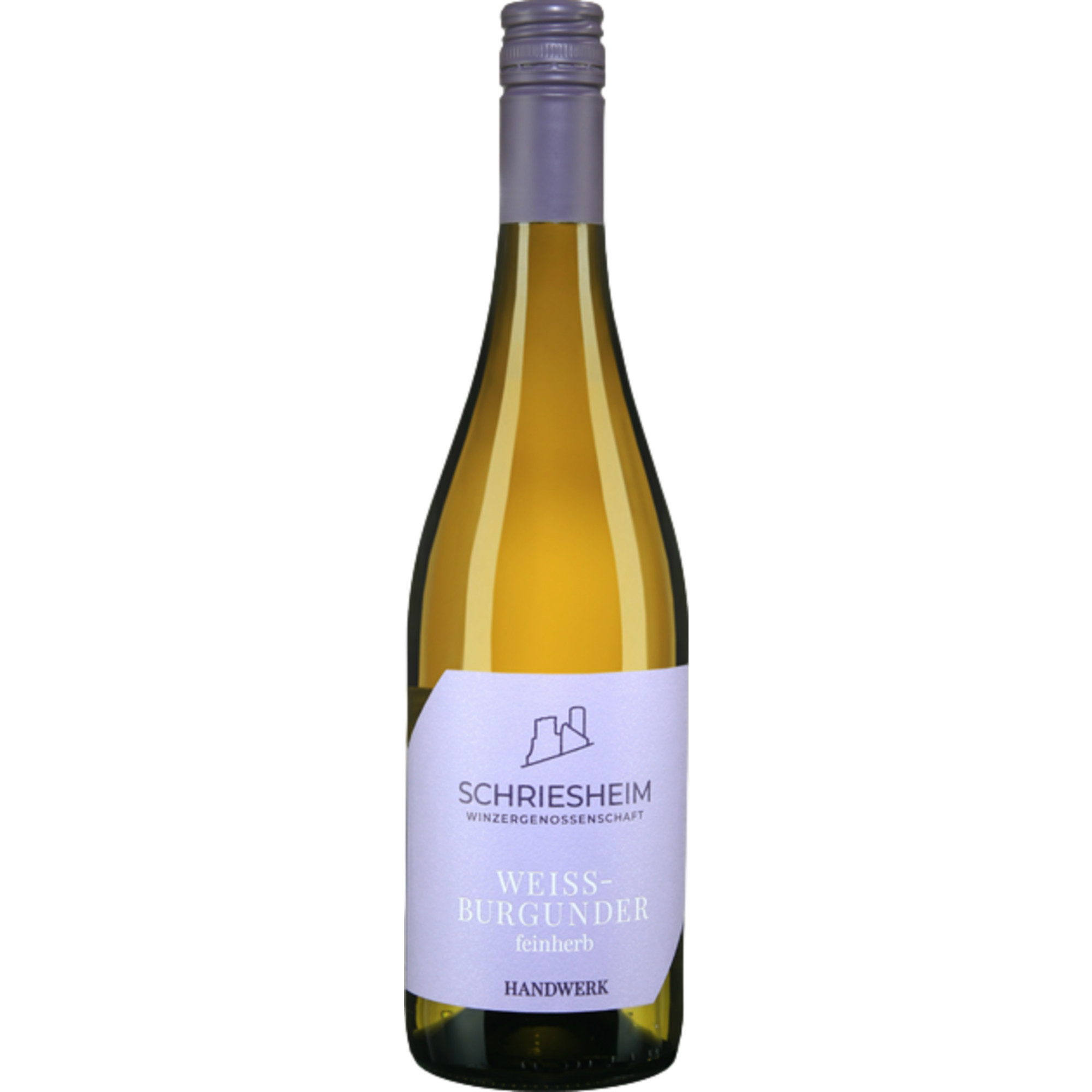 Schriesheimer Handwerk Weißburgunder, Feinherb, Baden, Baden, 2024, Weißwein